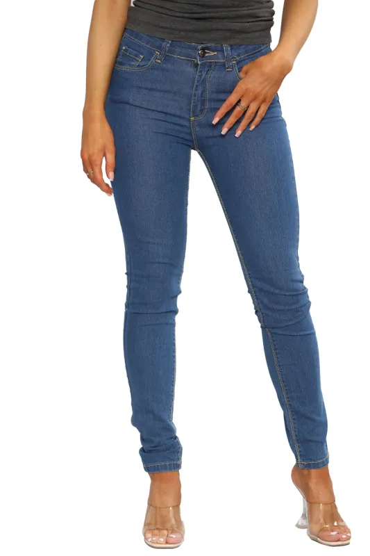 Enzo | Ladies Skinny Stretch Jeans sold by Raw Denim