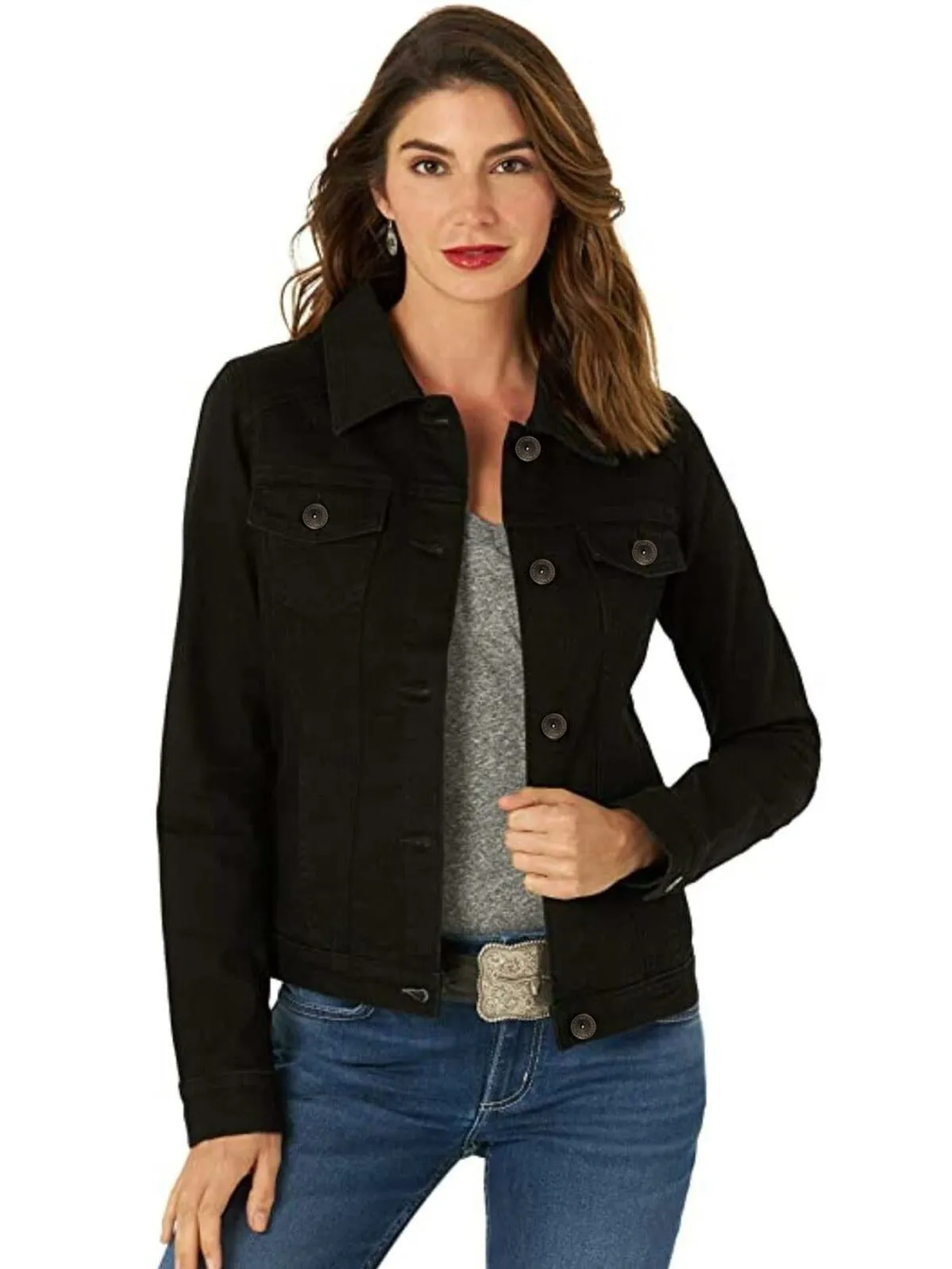 Enzo | Womens Classic Denim Jacket sold by Raw Denim