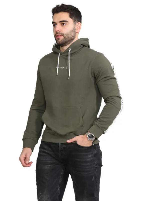 Gant Mens Pullover Striped Hoodie sold by Raw Denim