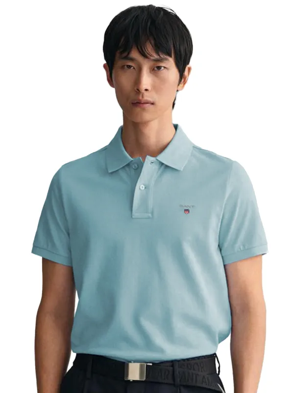 Gant | Mens Original Pique Polo Shirt sold by Raw Denim