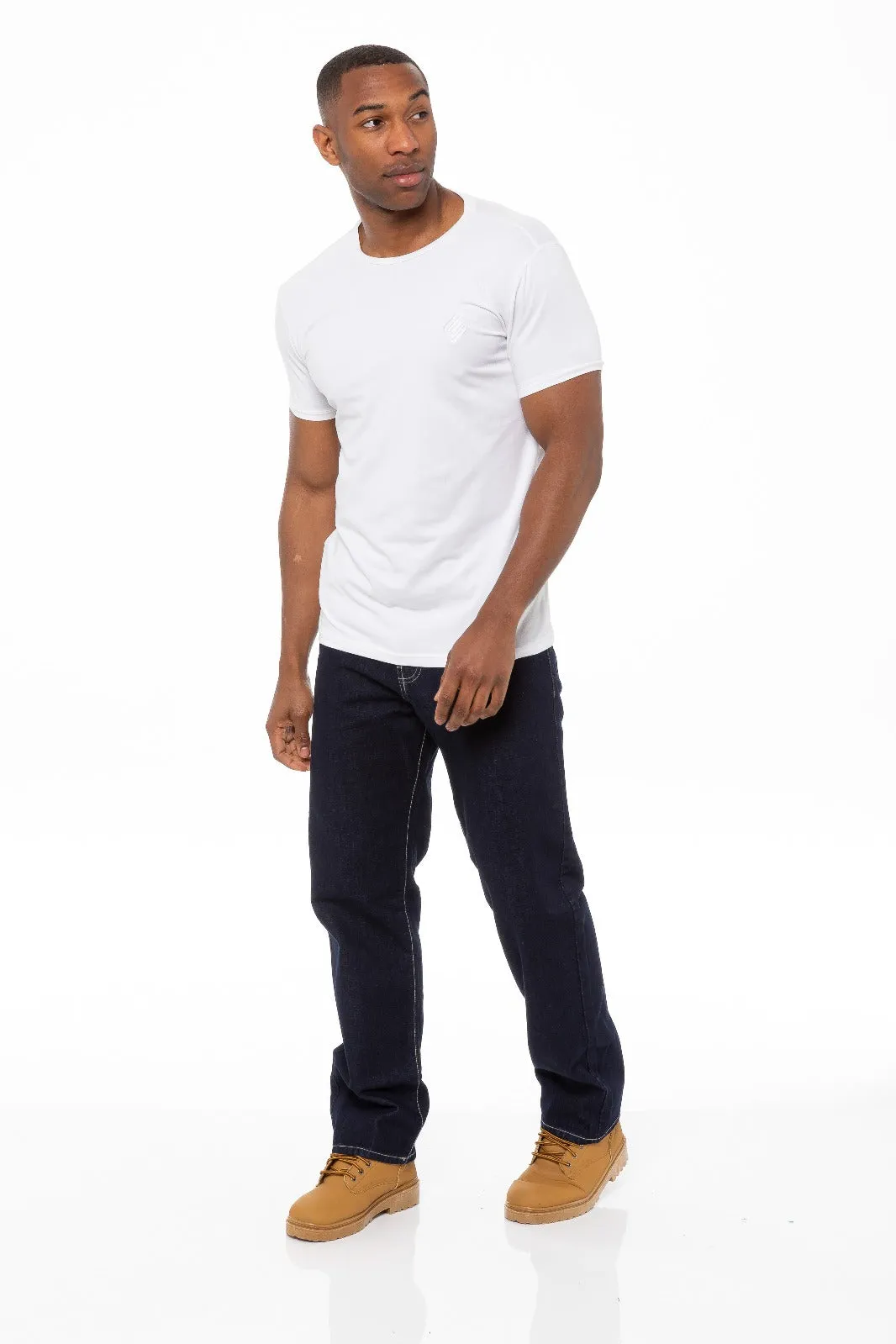 Mens Indigo Wash Classic Denim Jeans BCB3 | Blue Circle Designer Menswear sold by Raw Denim product image thumbnail 5