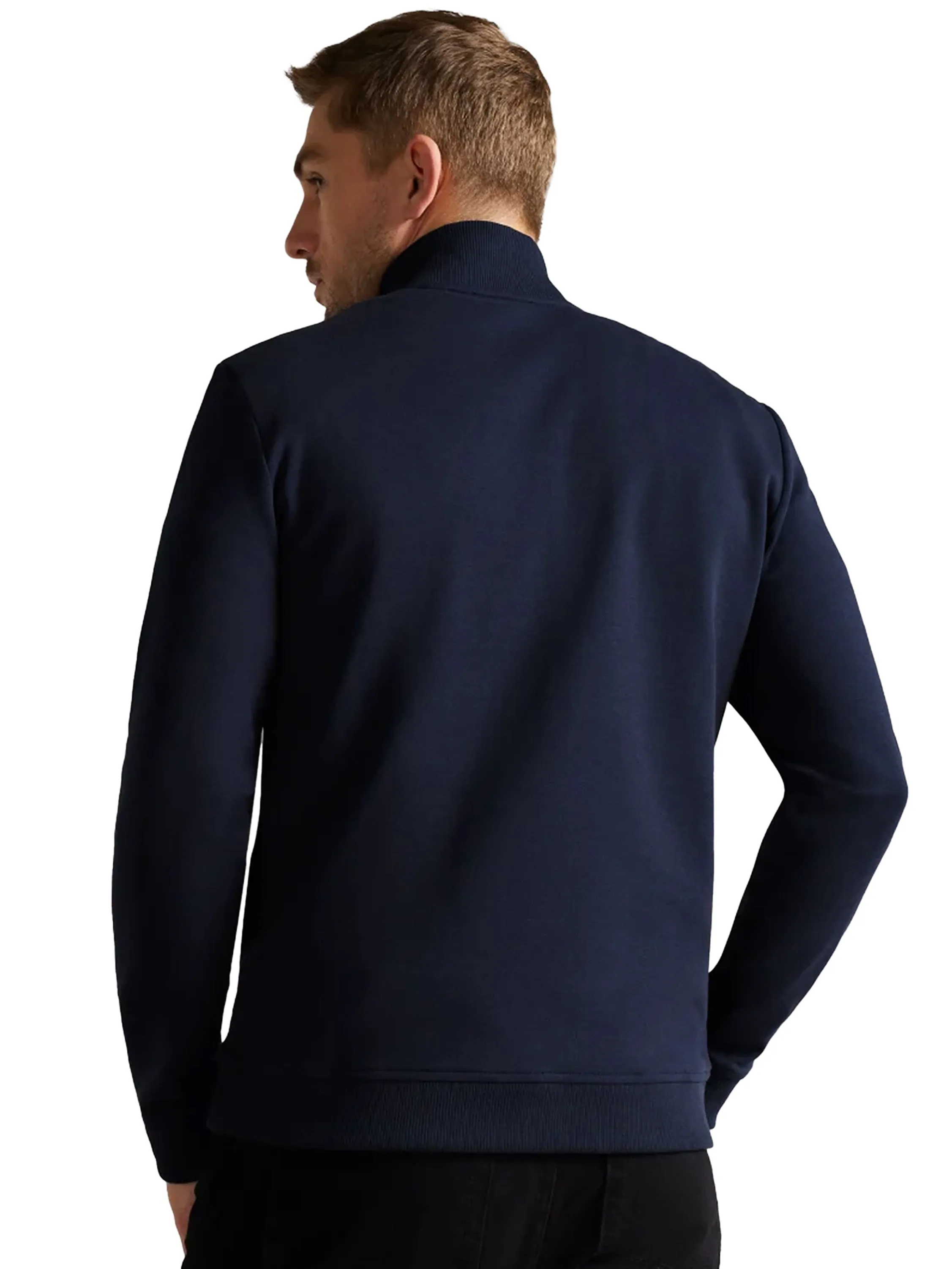 Ted Baker | Mens Half Zip Funnel Neck Sweat - Antram sold by Raw Denim product image thumbnail 3