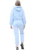 Enzo | Womens Cropped Hoodie Tracksuit sold by Raw Denim