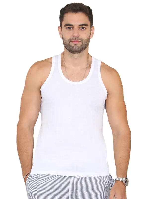 Enzo | Mens 3 Pack Vests sold by Raw Denim