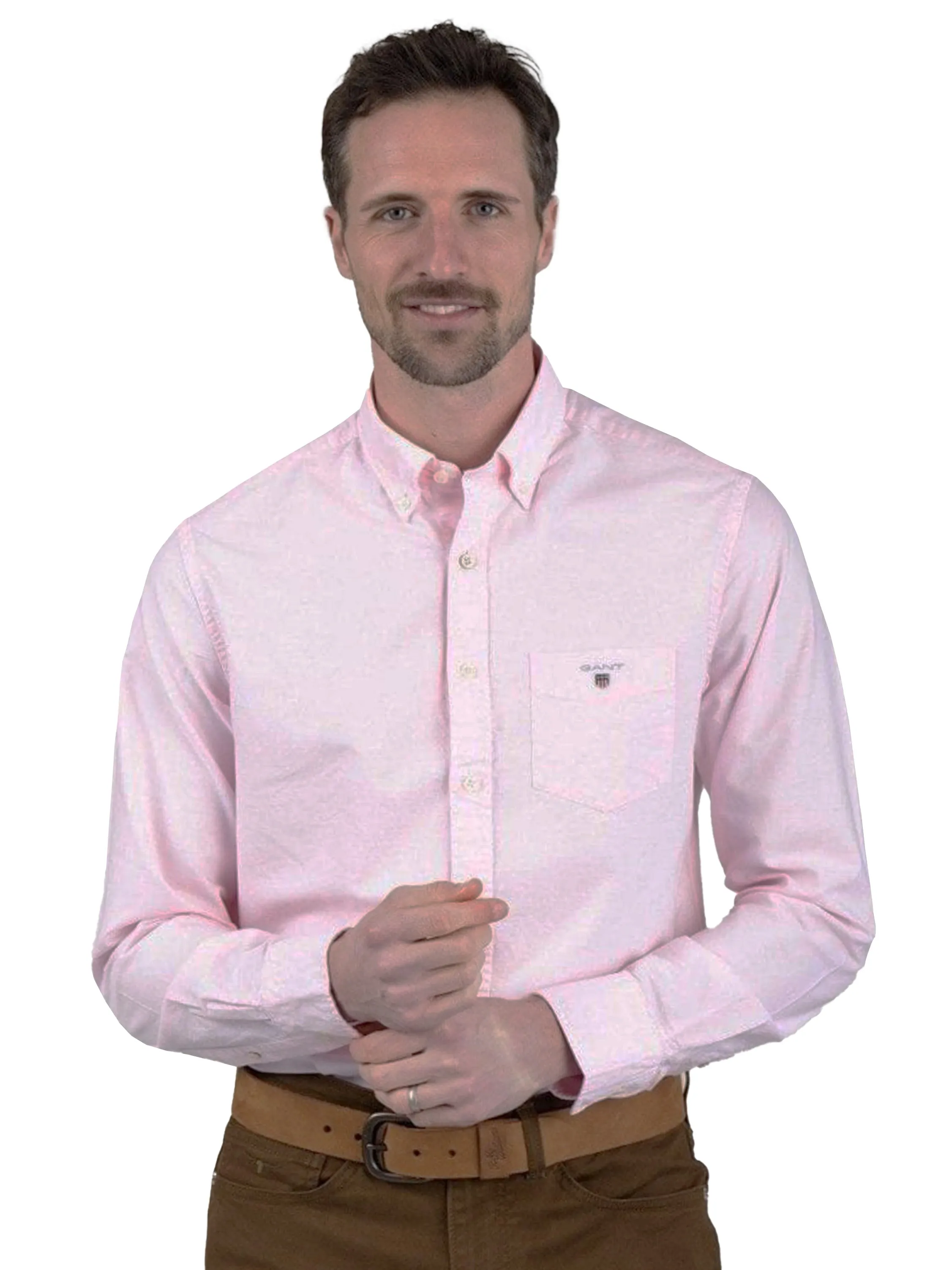 Gant Mens Regular Fit Shirt | The Oxford Shirt sold by Raw Denim product image thumbnail 3