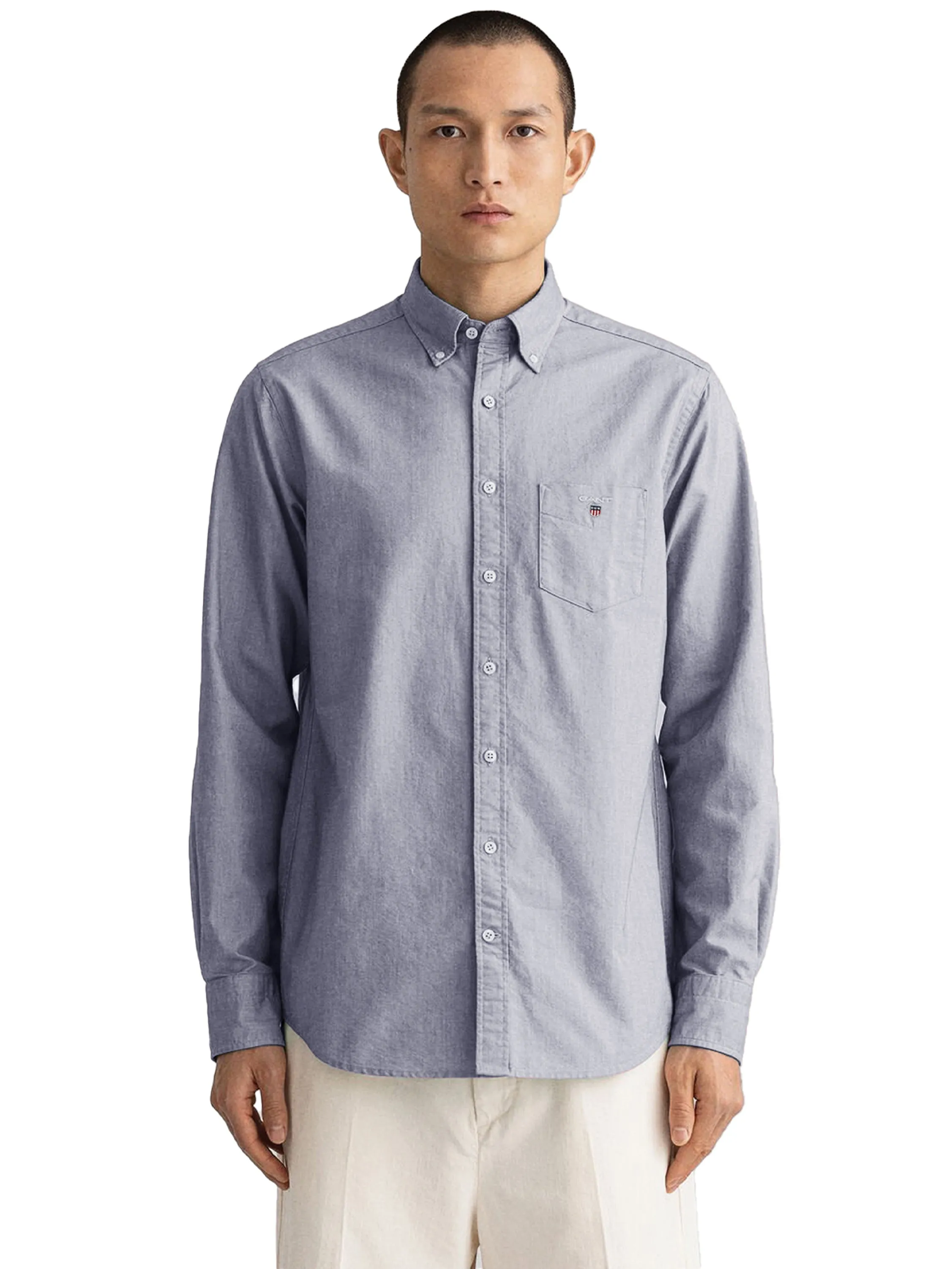Gant Mens Regular Fit Shirt | The Oxford Shirt sold by Raw Denim product image thumbnail 5