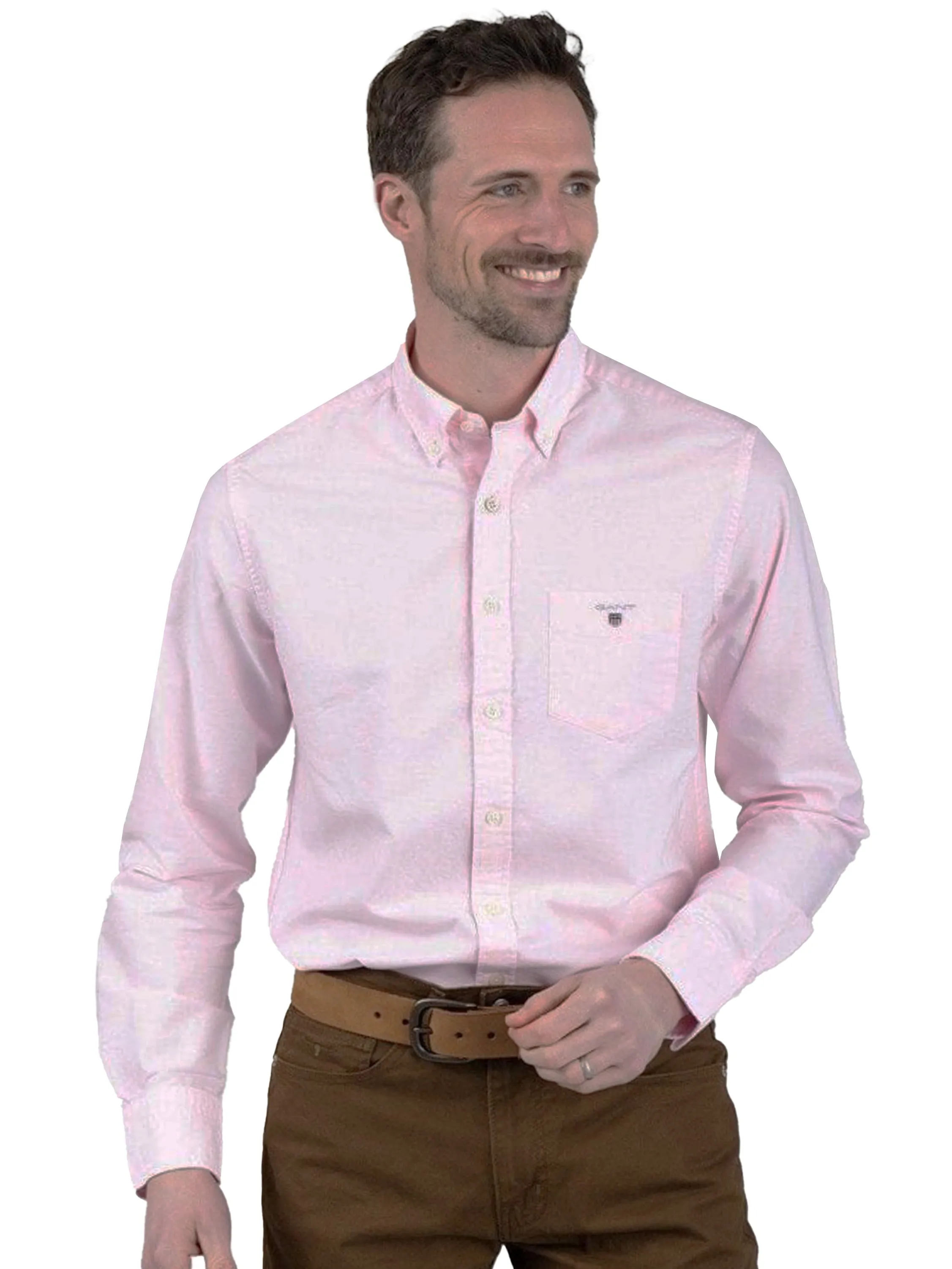 Gant Mens Regular Fit Shirt | The Oxford Shirt sold by Raw Denim product image thumbnail 2