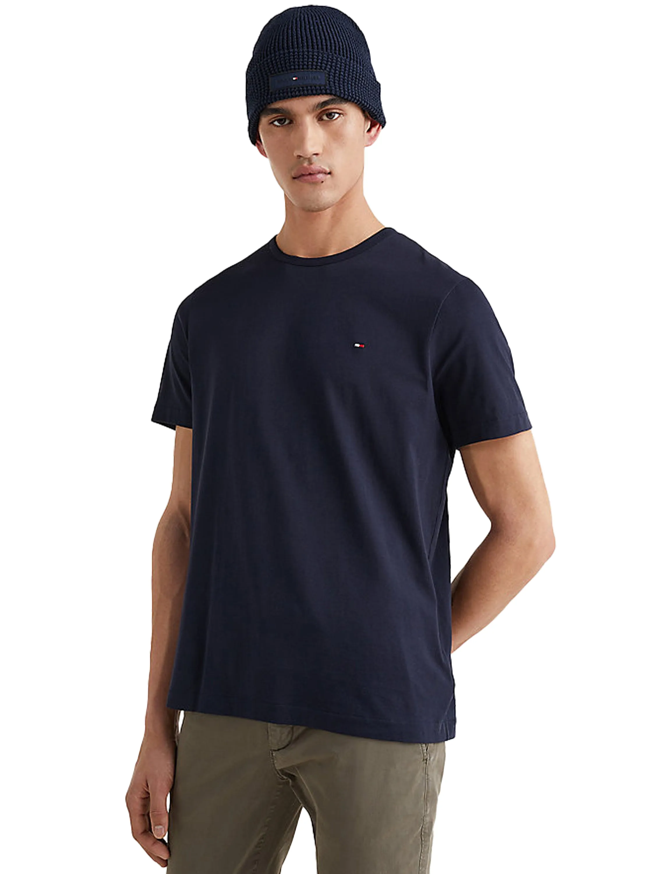 Tommy Hilfiger Cotton Slim Fit Crew Neck T-Shirt sold by Raw Denim product image thumbnail 5