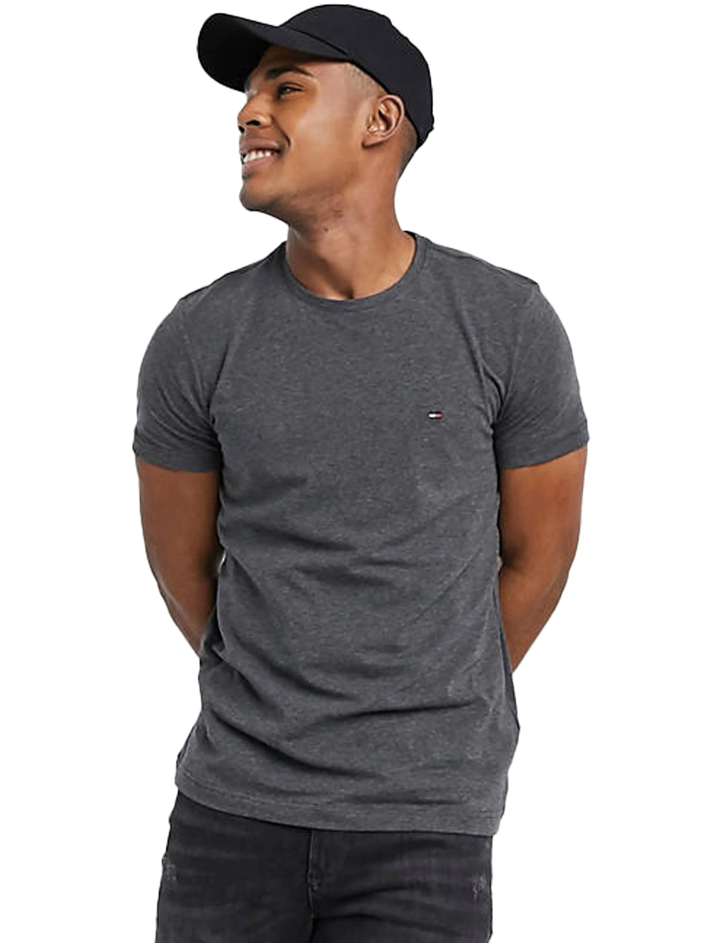 Tommy Hilfiger Cotton Slim Fit Crew Neck T-Shirt sold by Raw Denim product image thumbnail 2