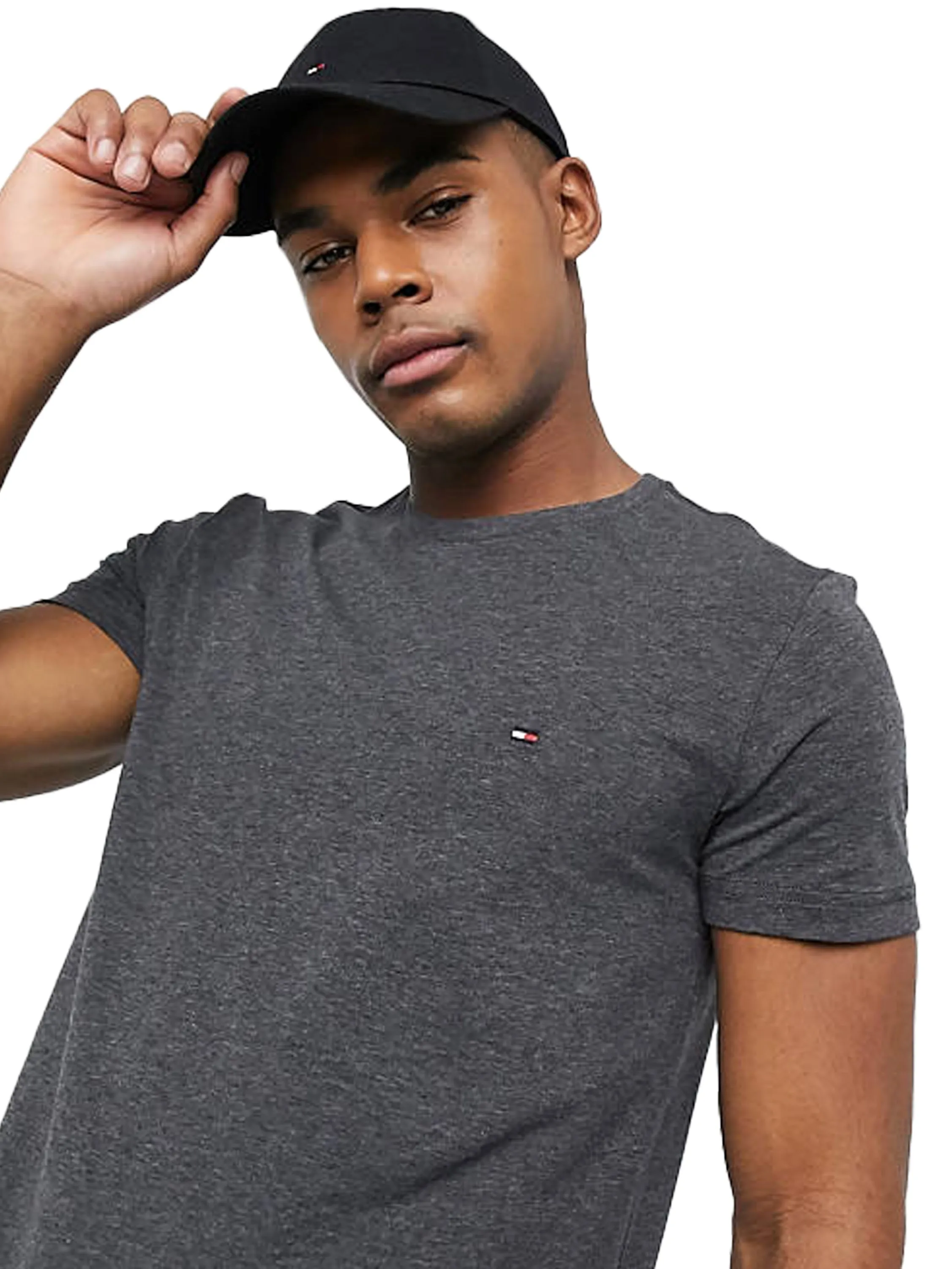 Tommy Hilfiger Cotton Slim Fit Crew Neck T-Shirt sold by Raw Denim