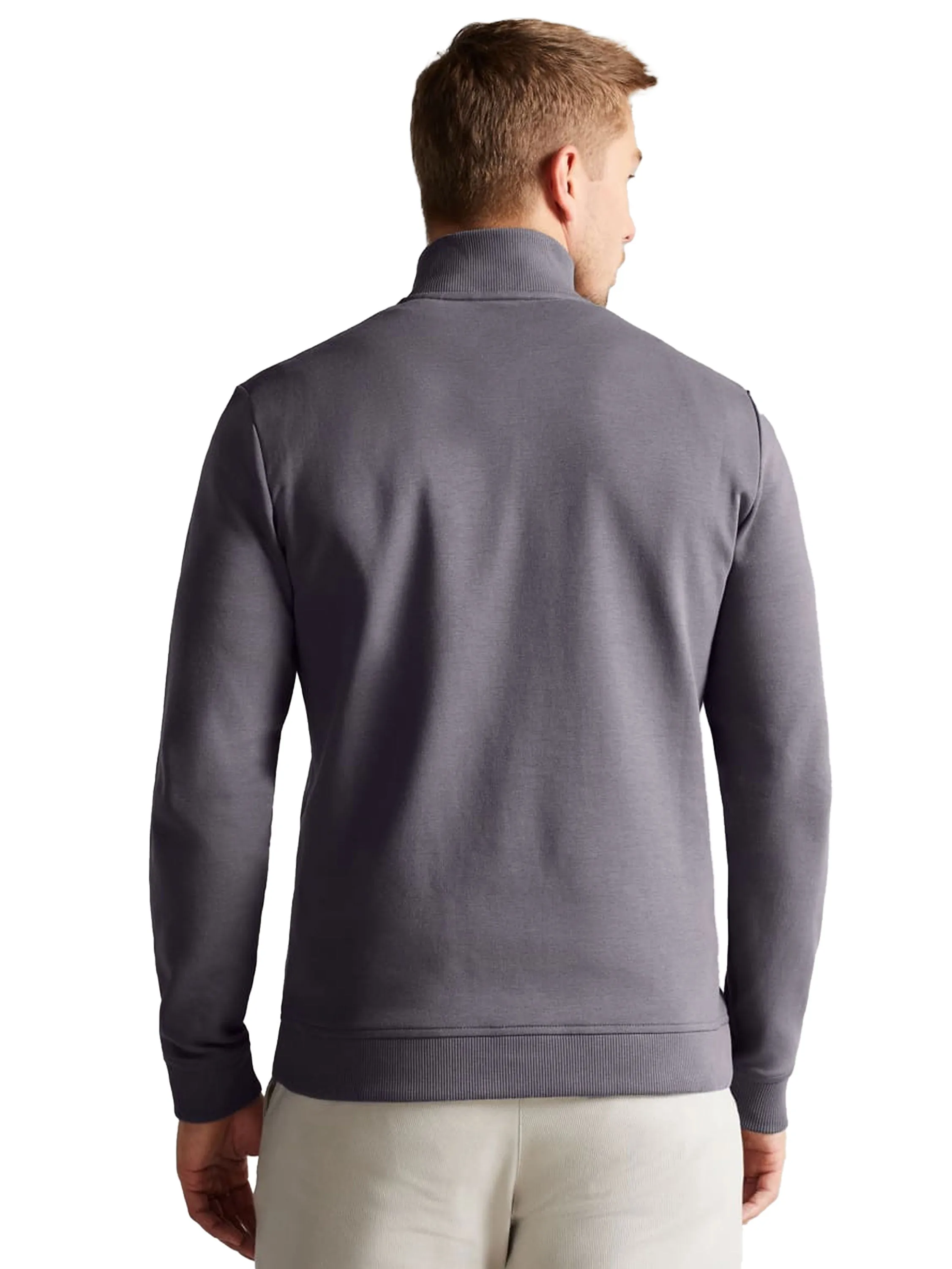 Ted Baker | Mens Half Zip Funnel Neck Sweat - Antram sold by Raw Denim product image thumbnail 3
