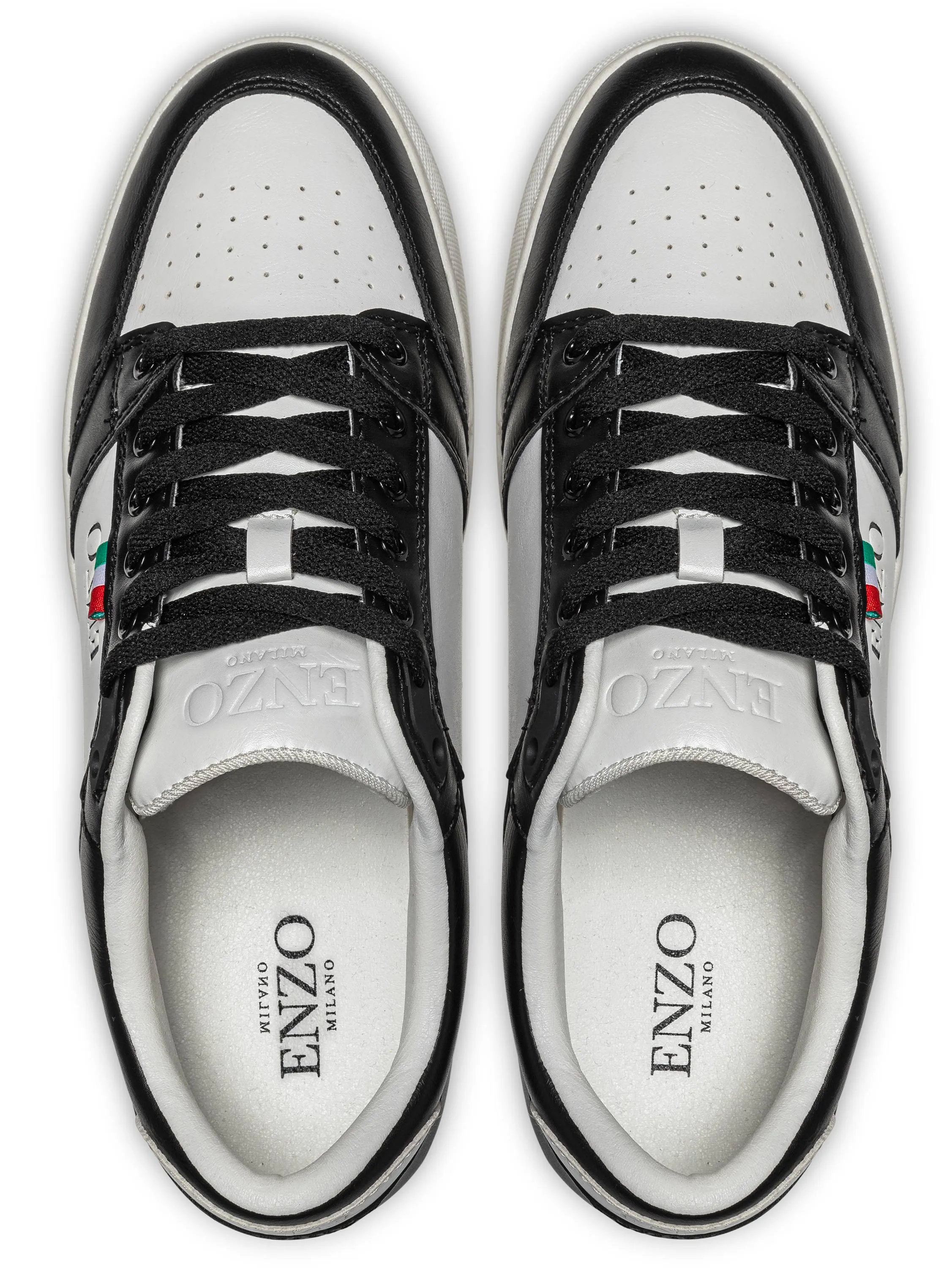 Enzo Milano | Mens Monza Low Top Trainers sold by Raw Denim product image thumbnail 5