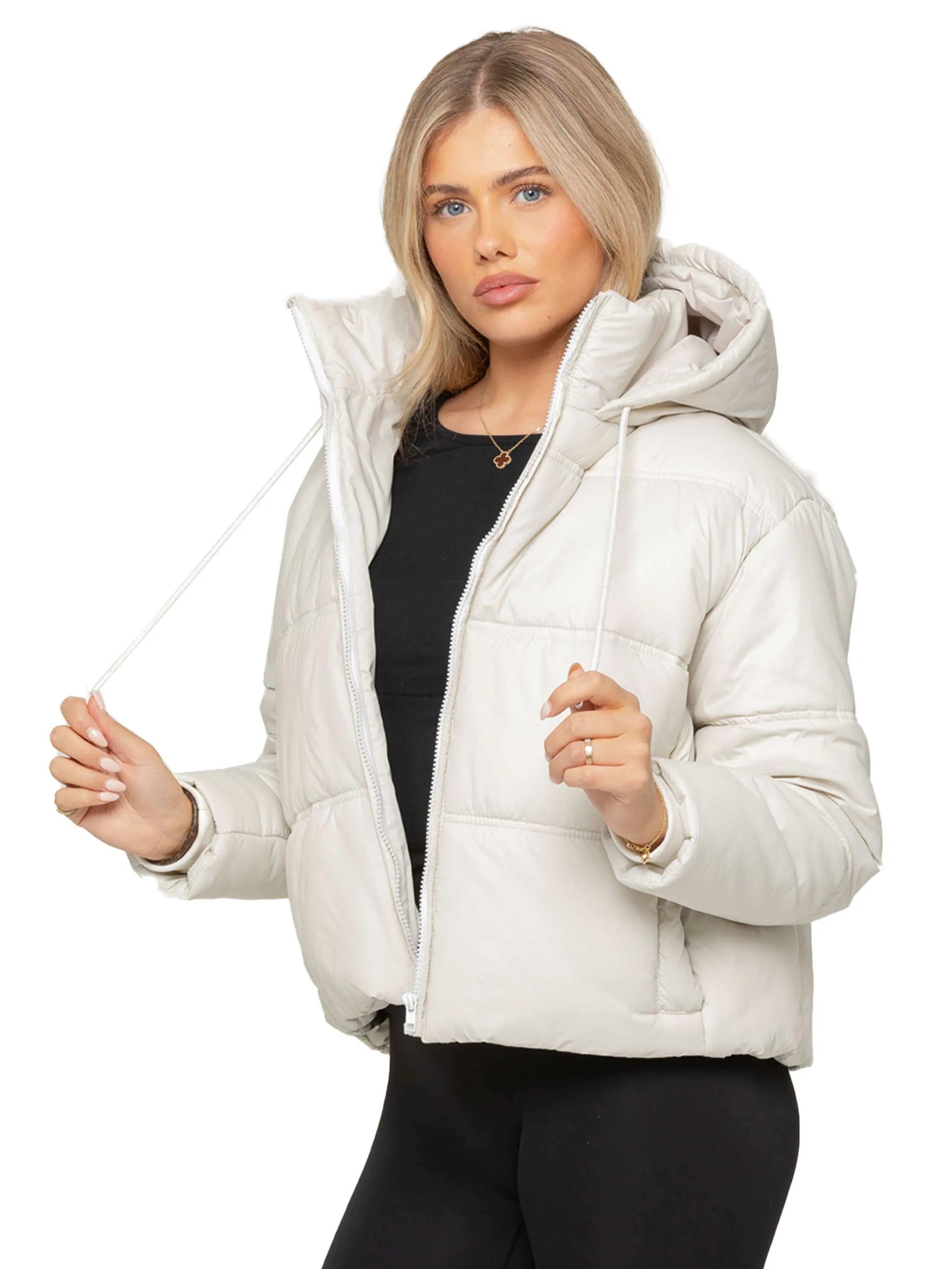 Enzo | Womens Puffer Jacket sold by Raw Denim product image thumbnail 2