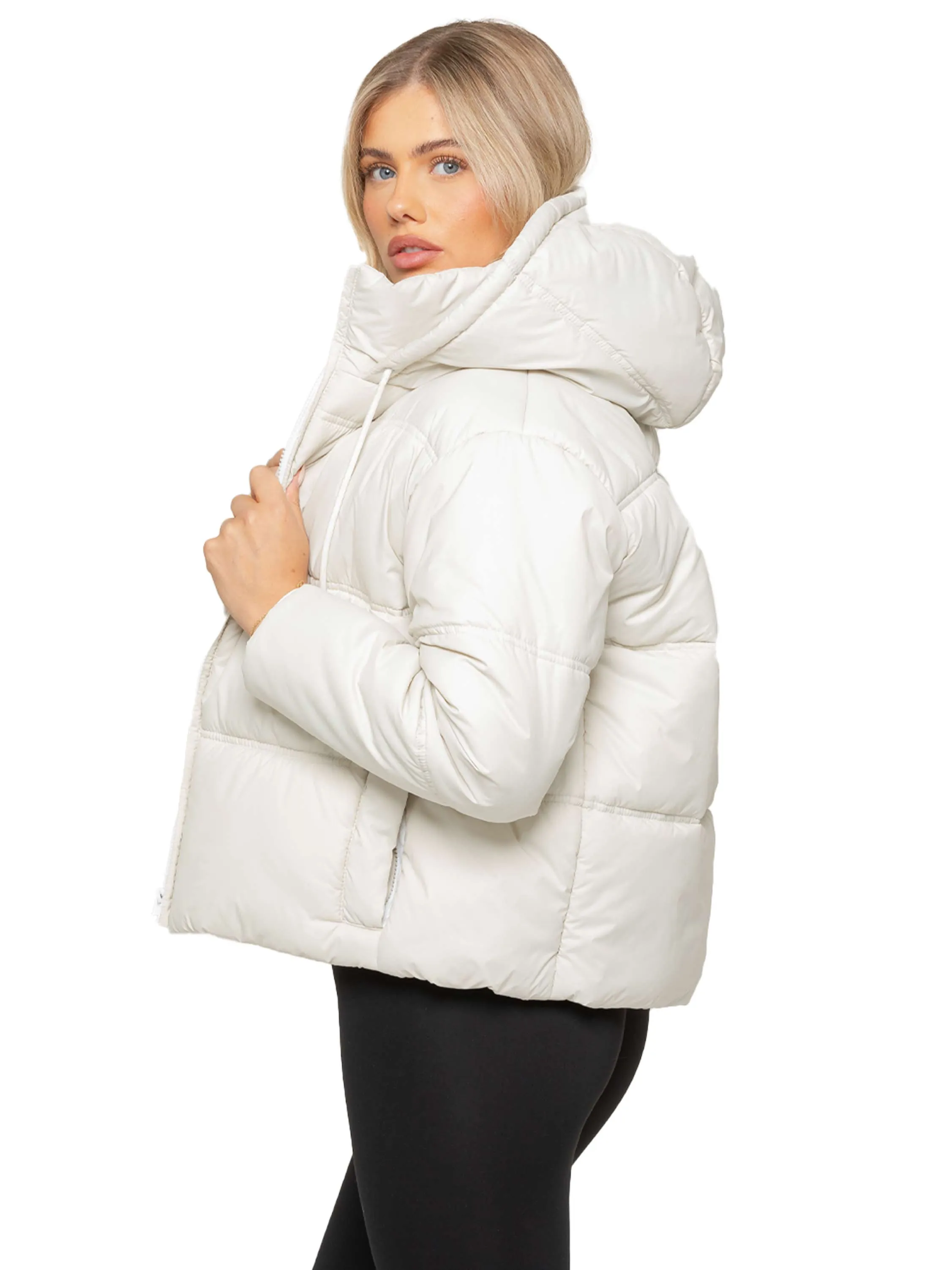 Enzo | Womens Puffer Jacket sold by Raw Denim product image thumbnail 3