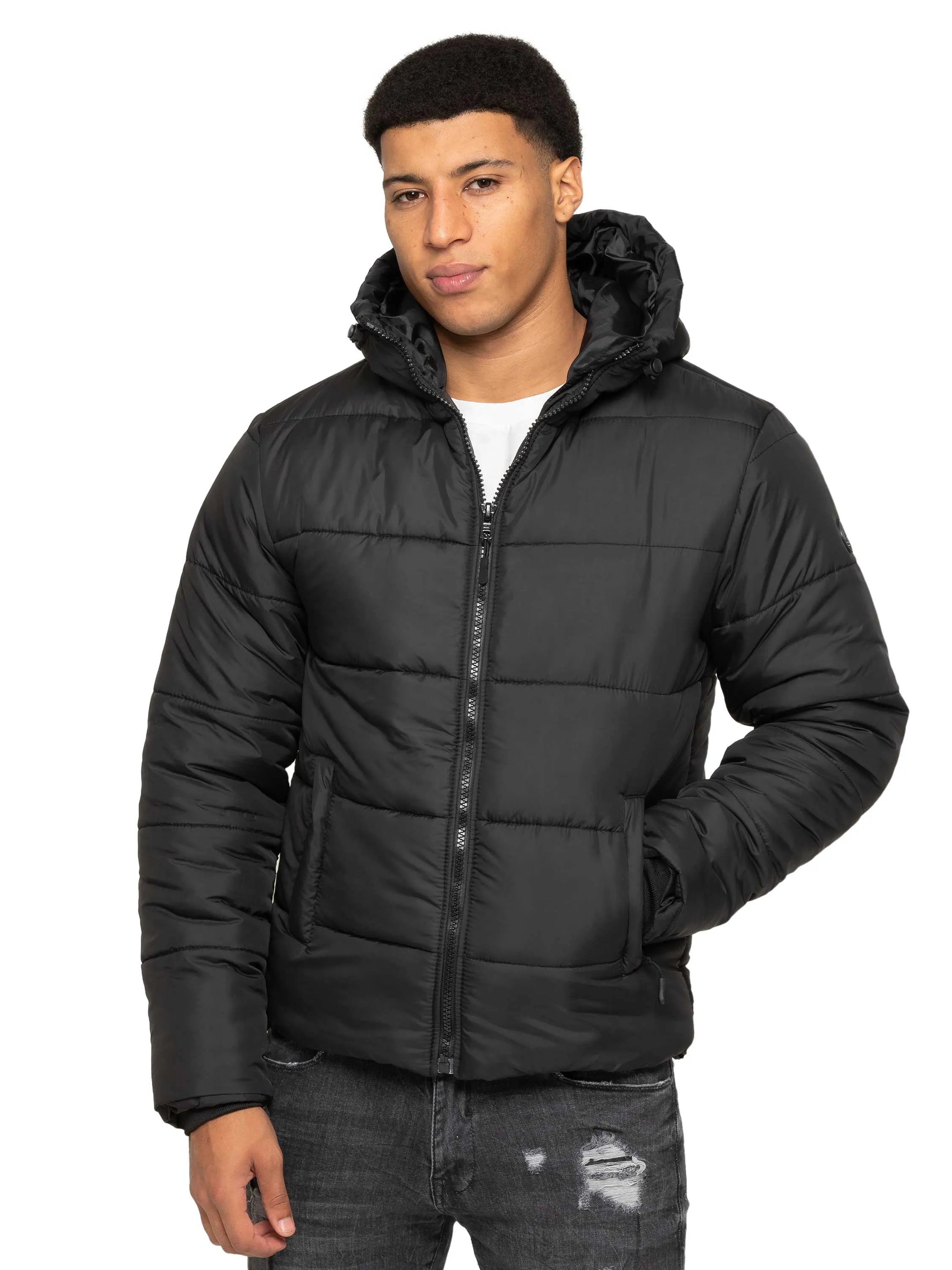Enzo Milano | Mens Puffer Jacket sold by Raw Denim