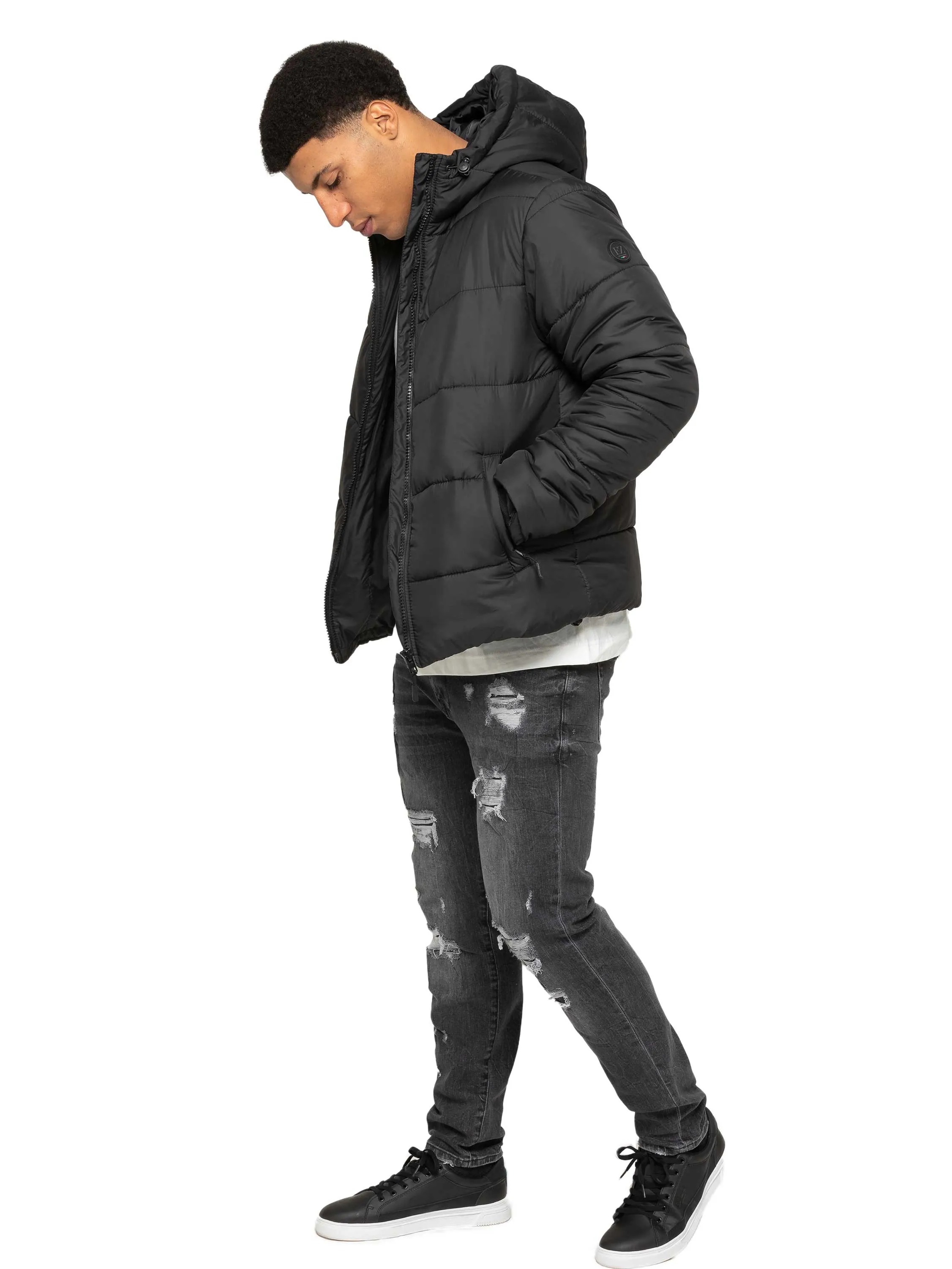 Enzo Milano | Mens Puffer Jacket sold by Raw Denim product image thumbnail 4