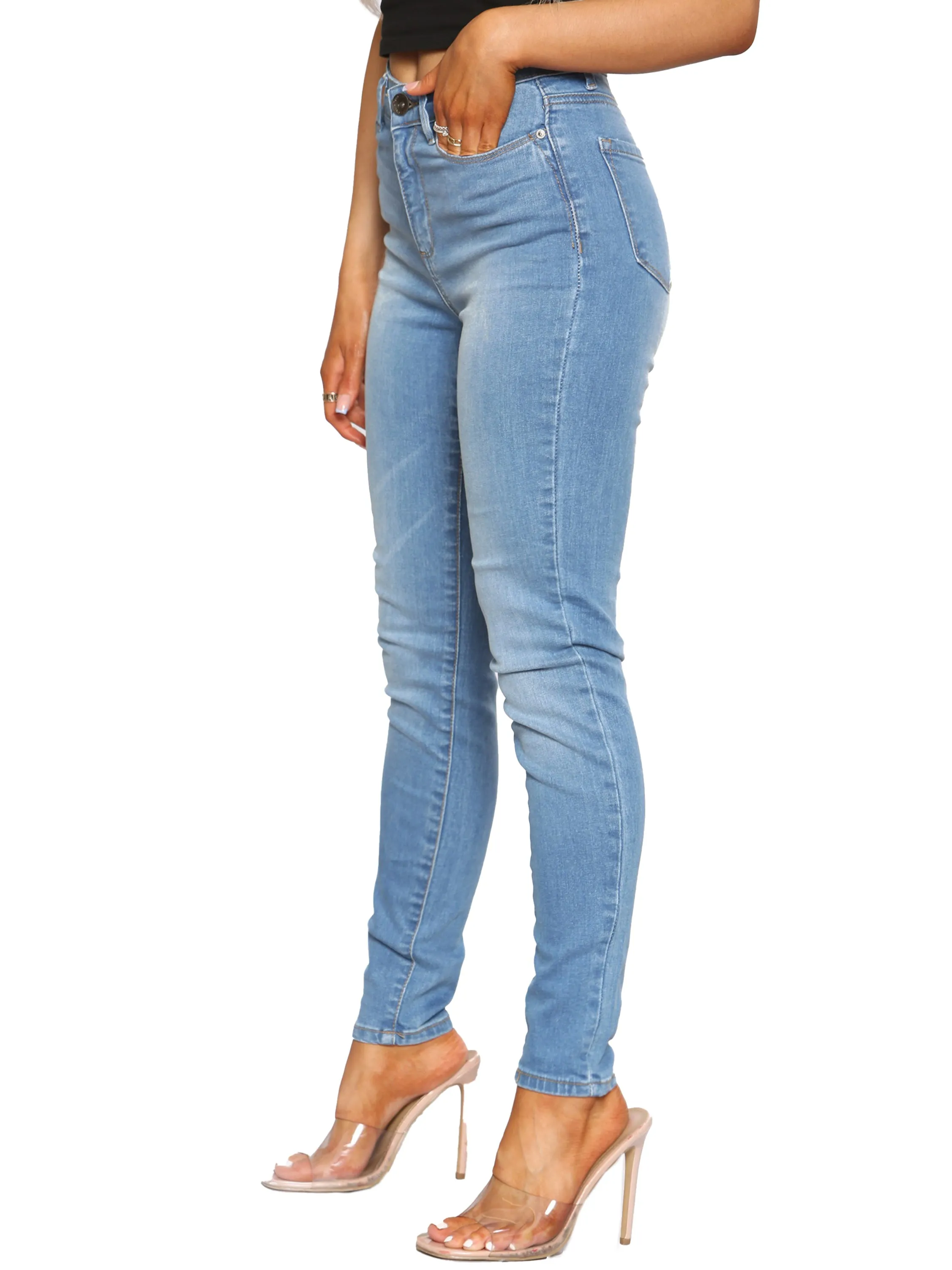 Enzo | Womens Skinny Stretch Denim Jeans sold by Raw Denim product image thumbnail 2