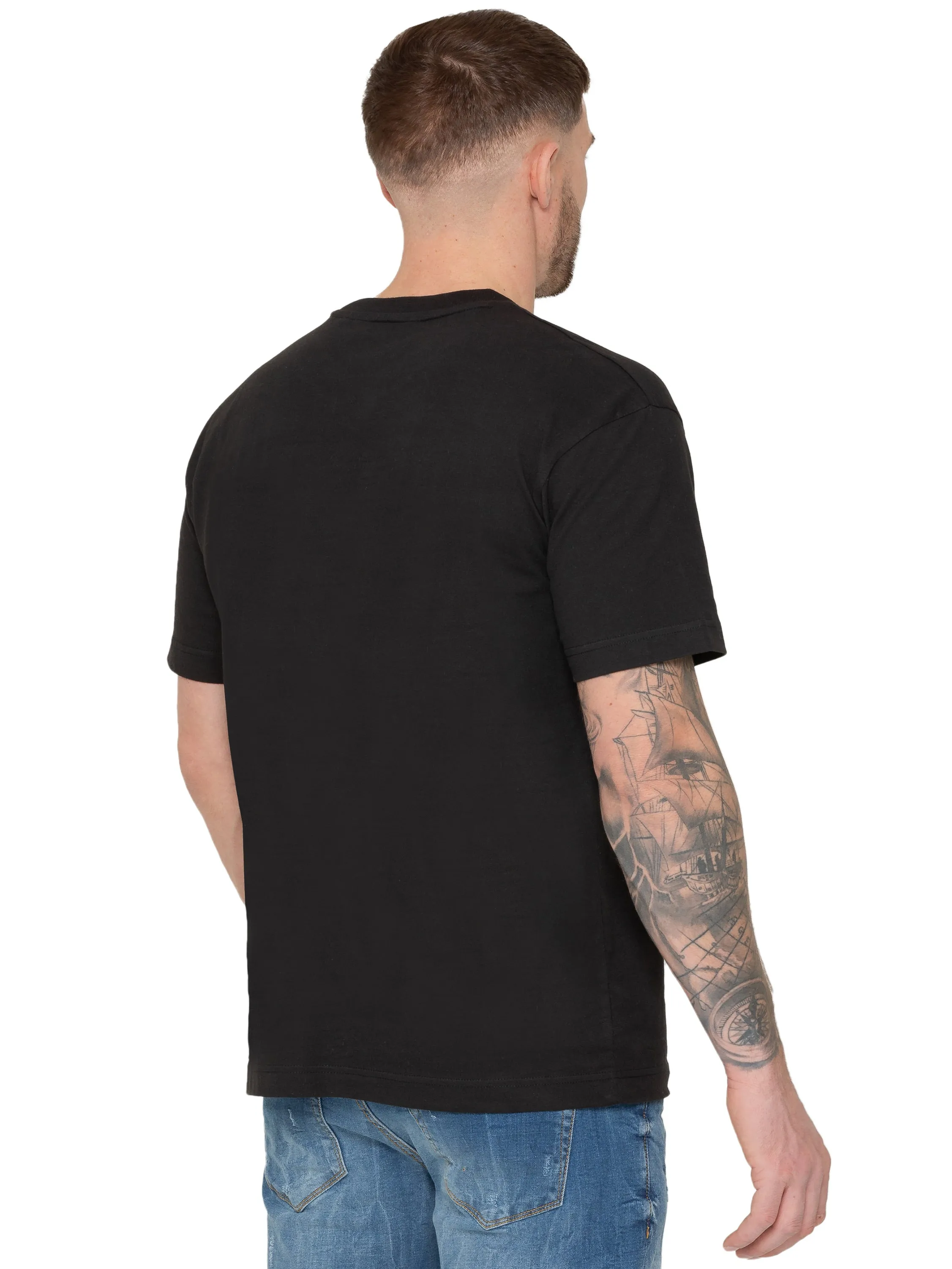 Enzo | Oversized Crew Neck T-Shirt sold by Raw Denim product image thumbnail 2