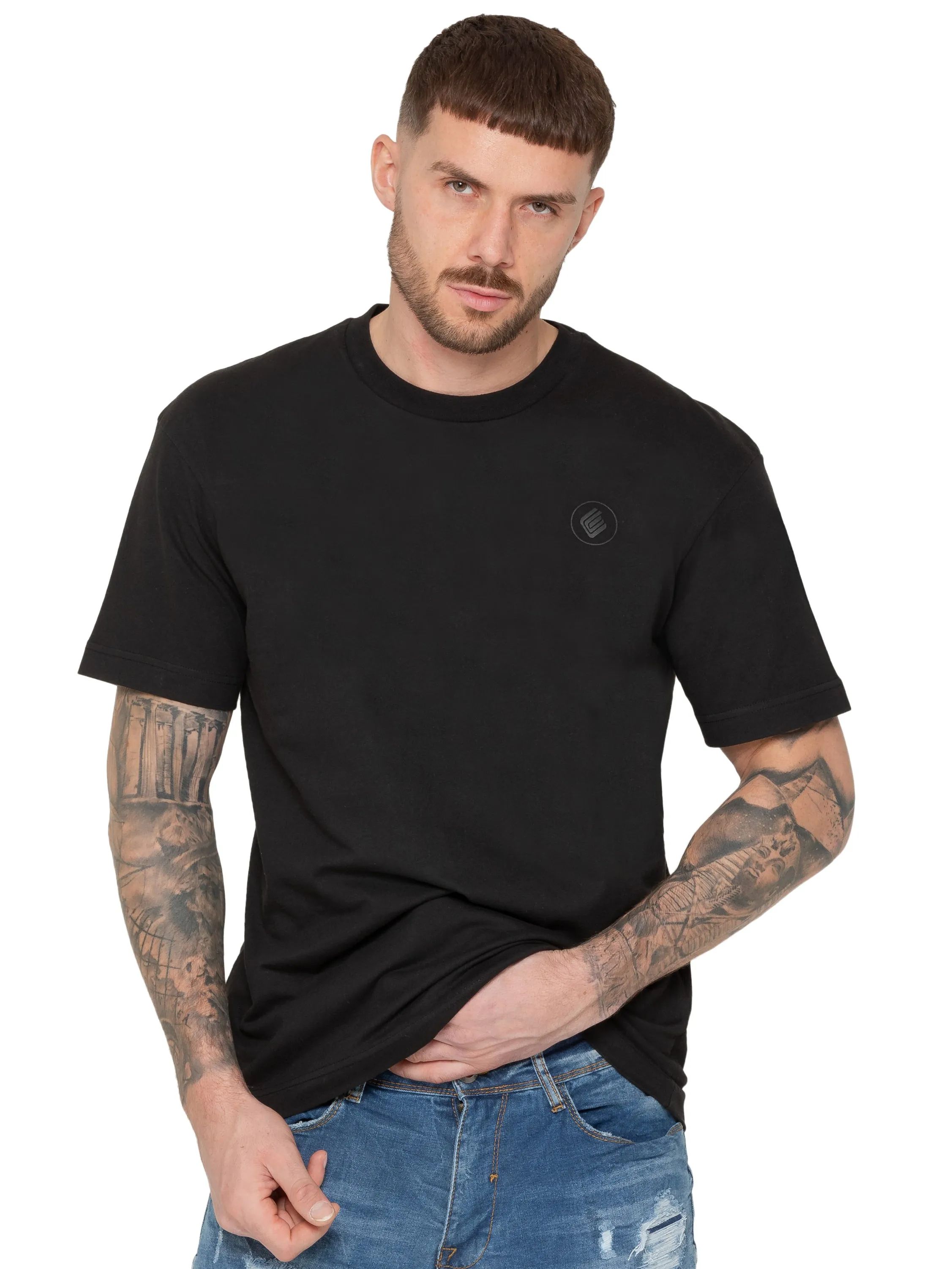 Enzo | Oversized Crew Neck T-Shirt sold by Raw Denim