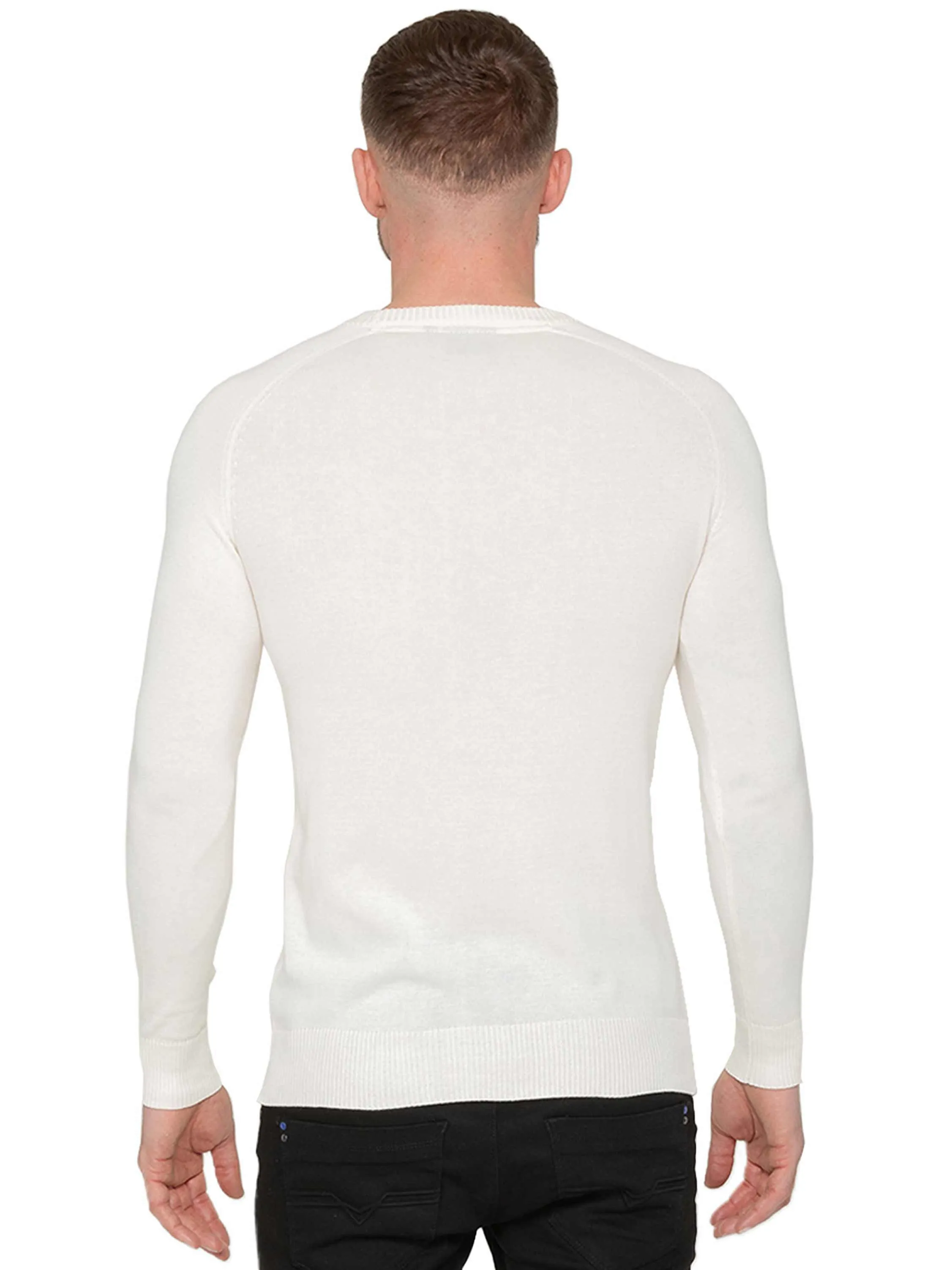 Enzo Milano | Mens Crew Neck Jumper sold by Raw Denim product image thumbnail 2