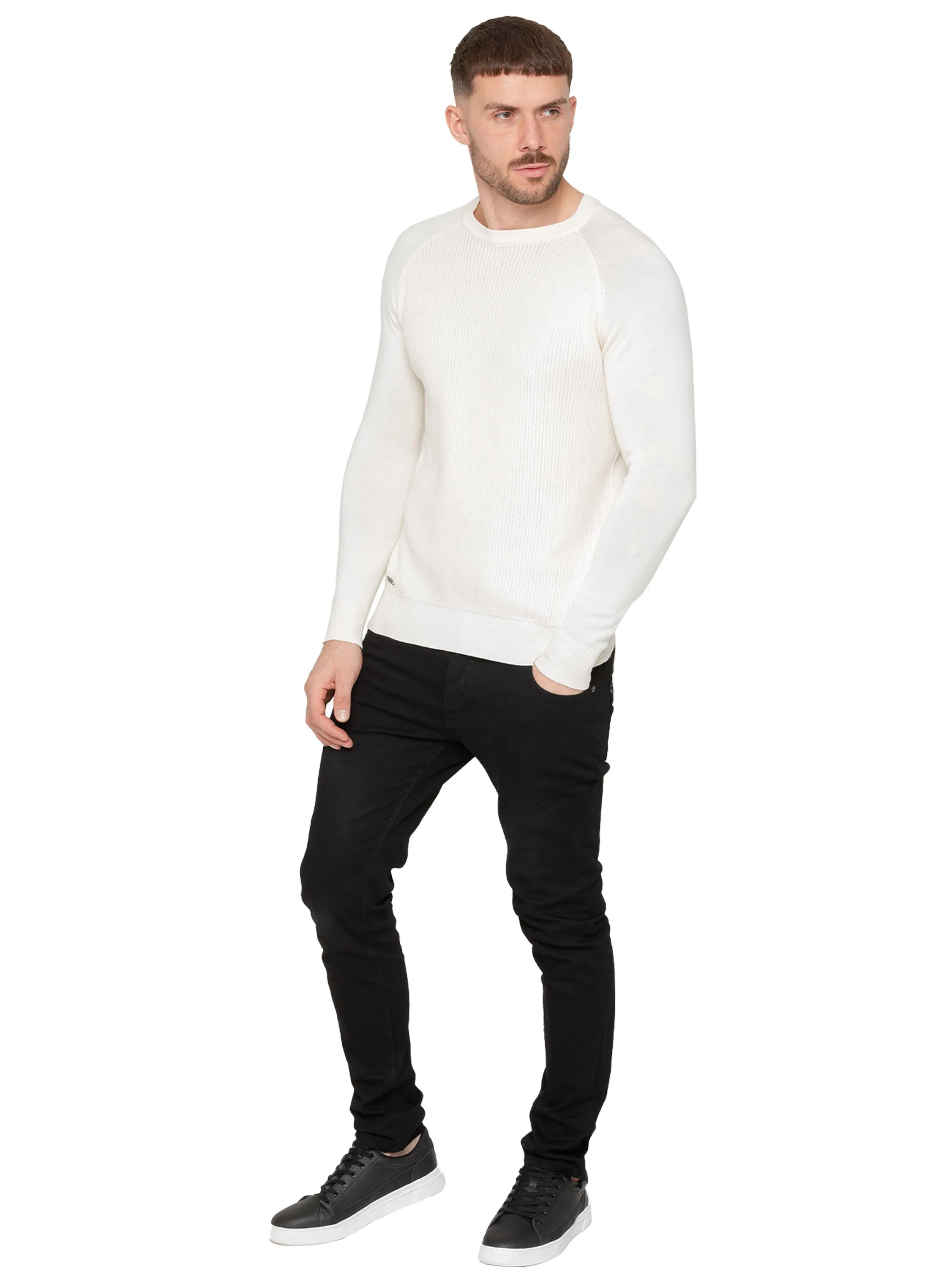 Enzo Milano | Mens Crew Neck Jumper sold by Raw Denim product image thumbnail 4
