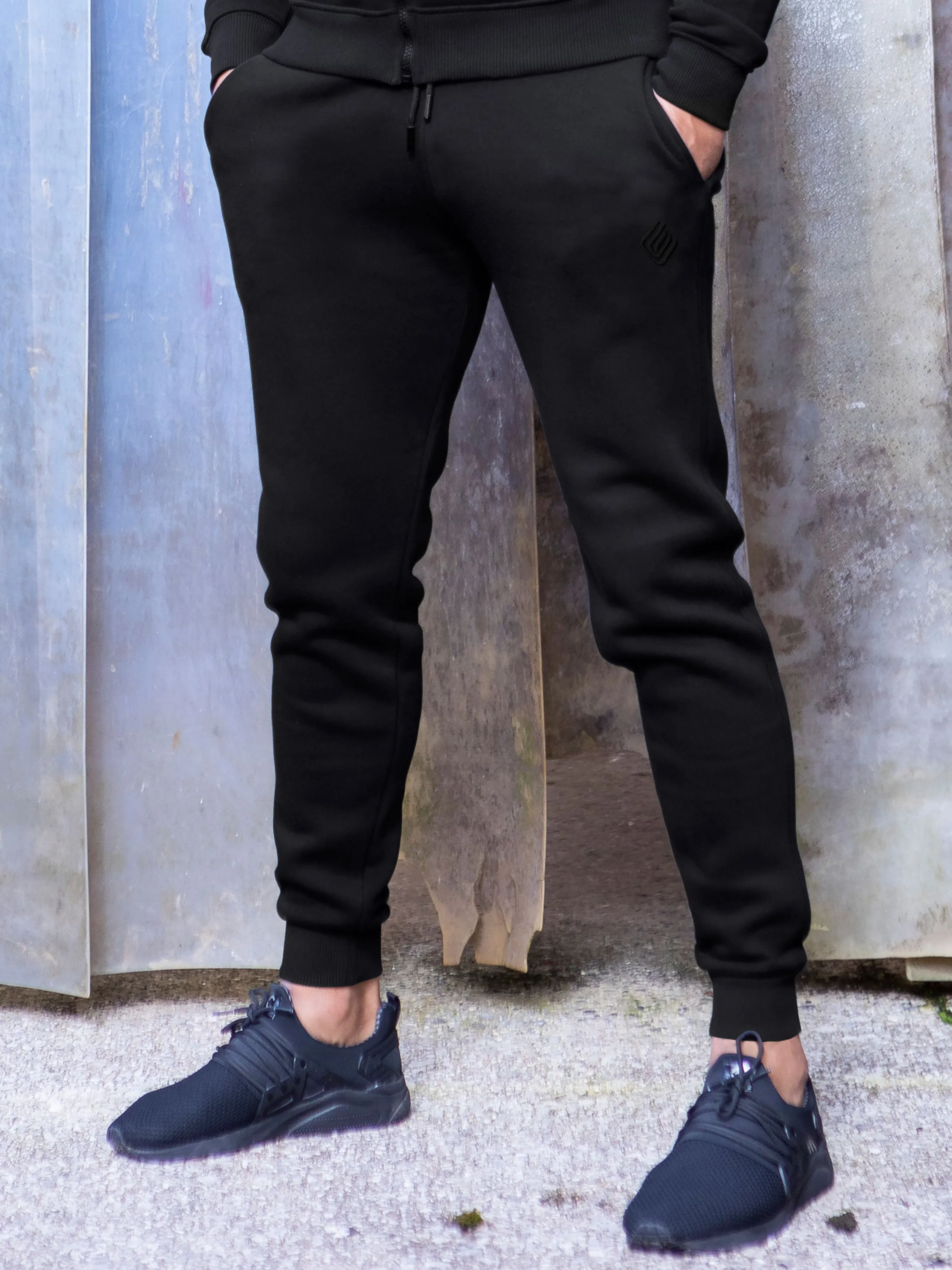 Enzo Mens Slim Fit Zip Up Tracksuit Jog Set sold by Raw Denim product image thumbnail 3