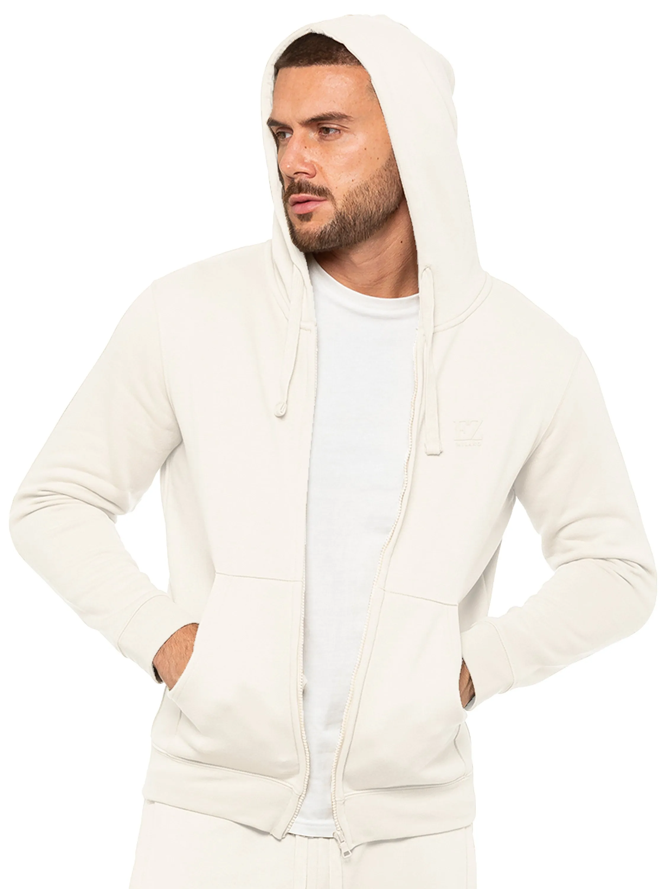 Enzo | Mens Zip Hoodie sold by Raw Denim product image thumbnail 2