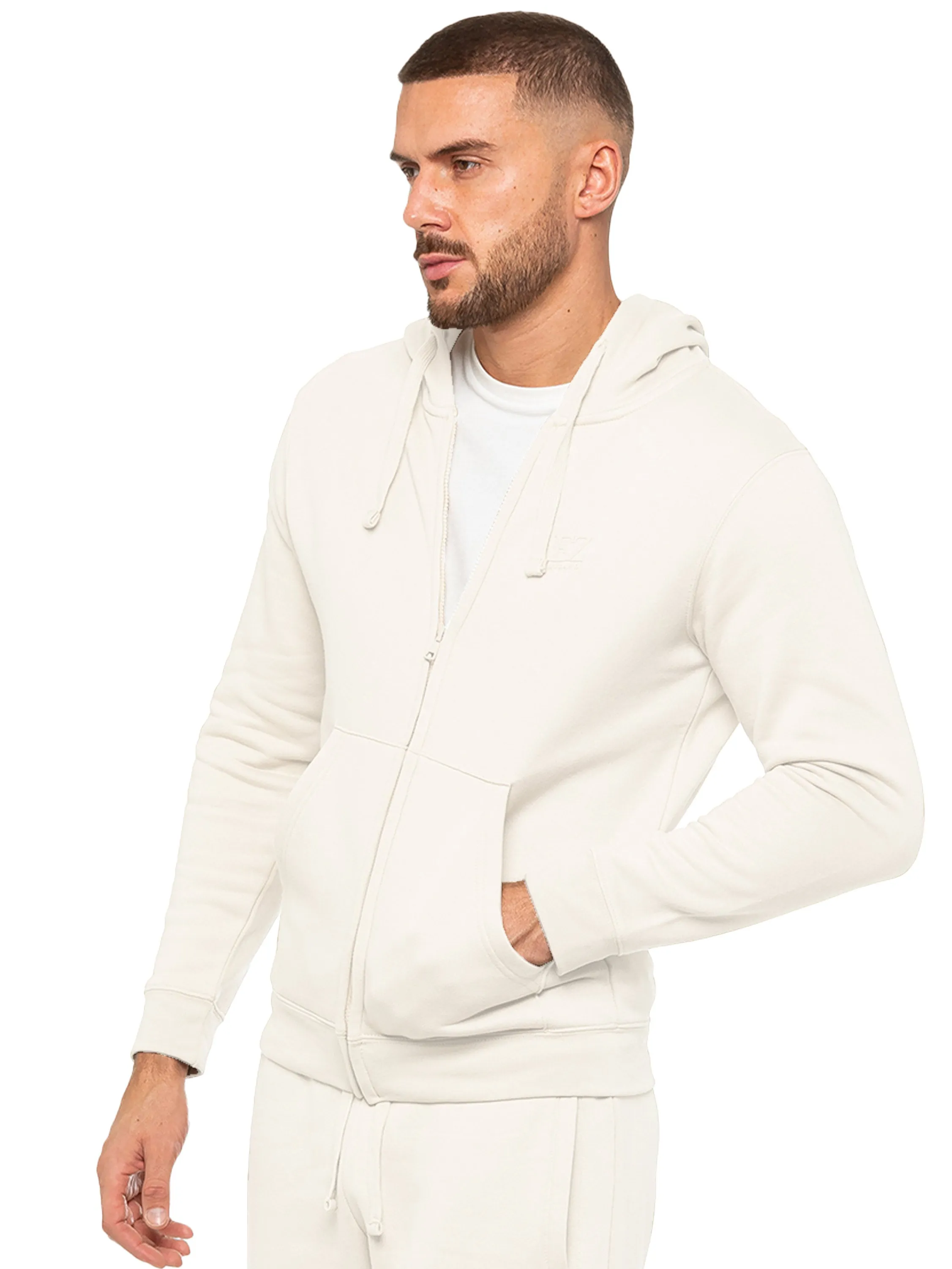Enzo | Mens Zip Hoodie sold by Raw Denim product image thumbnail 3