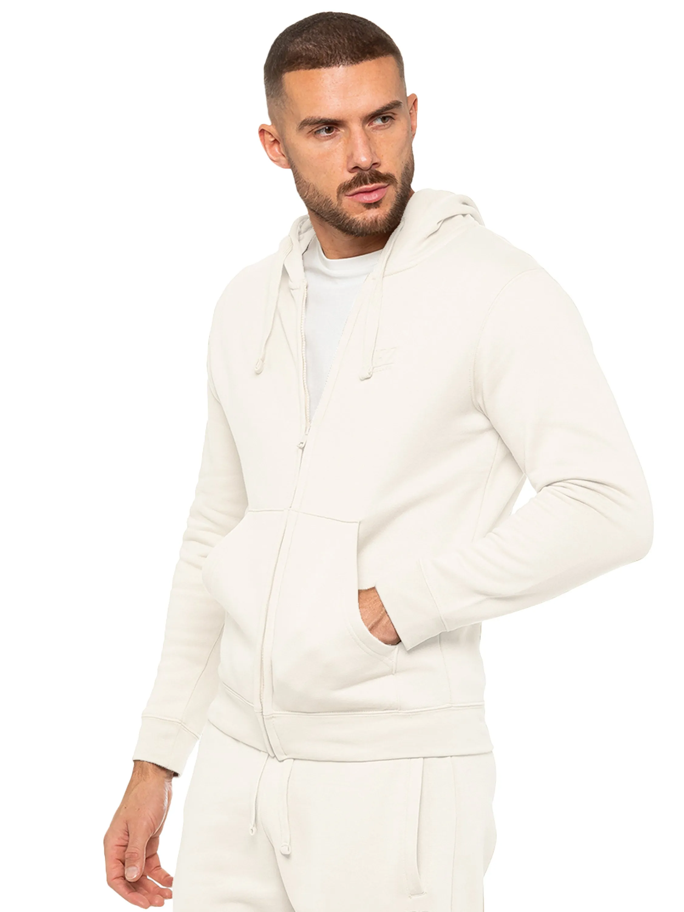 Enzo | Mens Zip Hoodie sold by Raw Denim product image thumbnail 5