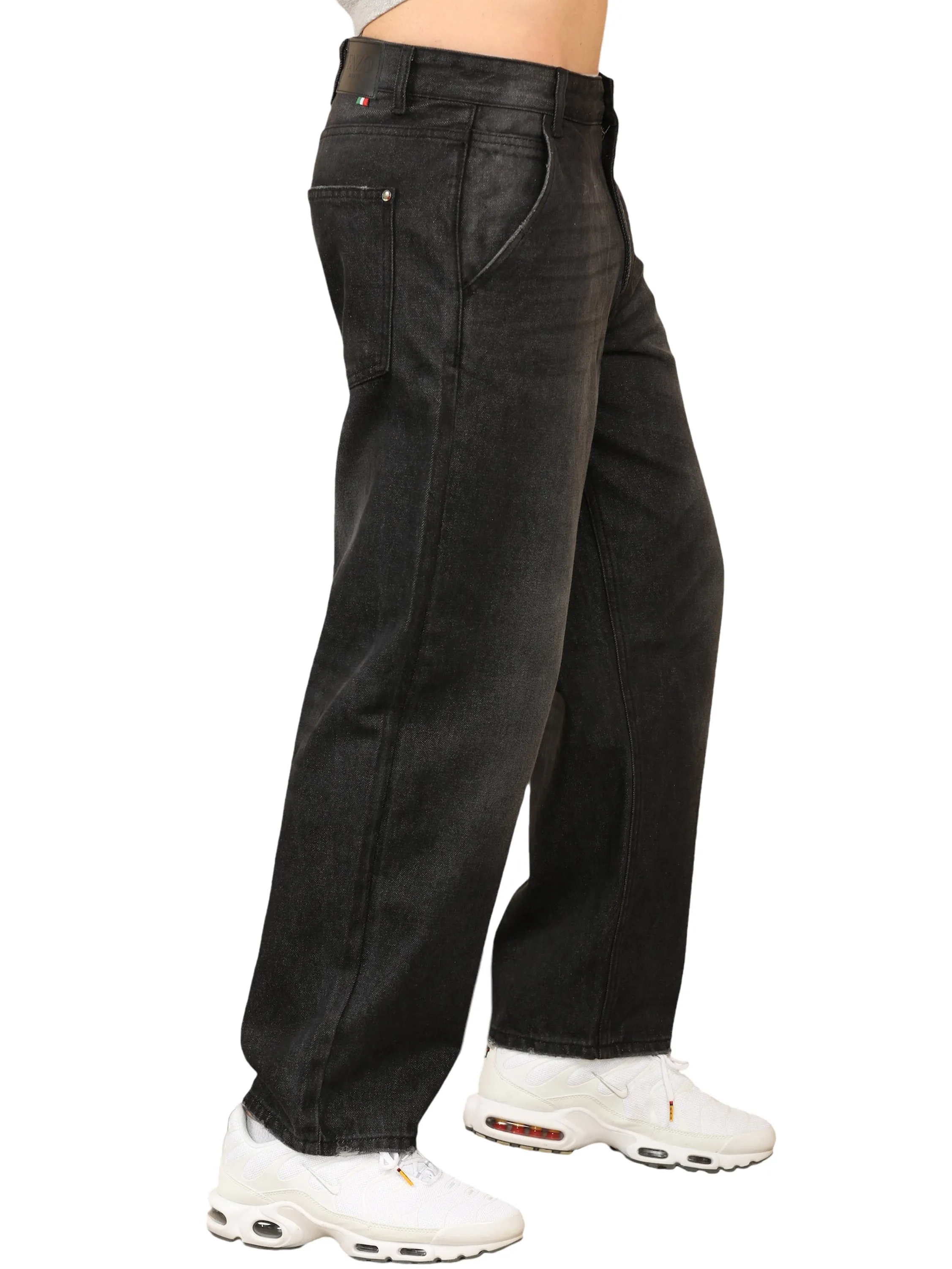 Enzo Milano | Mens Wide-Leg Jeans sold by Raw Denim product image thumbnail 3