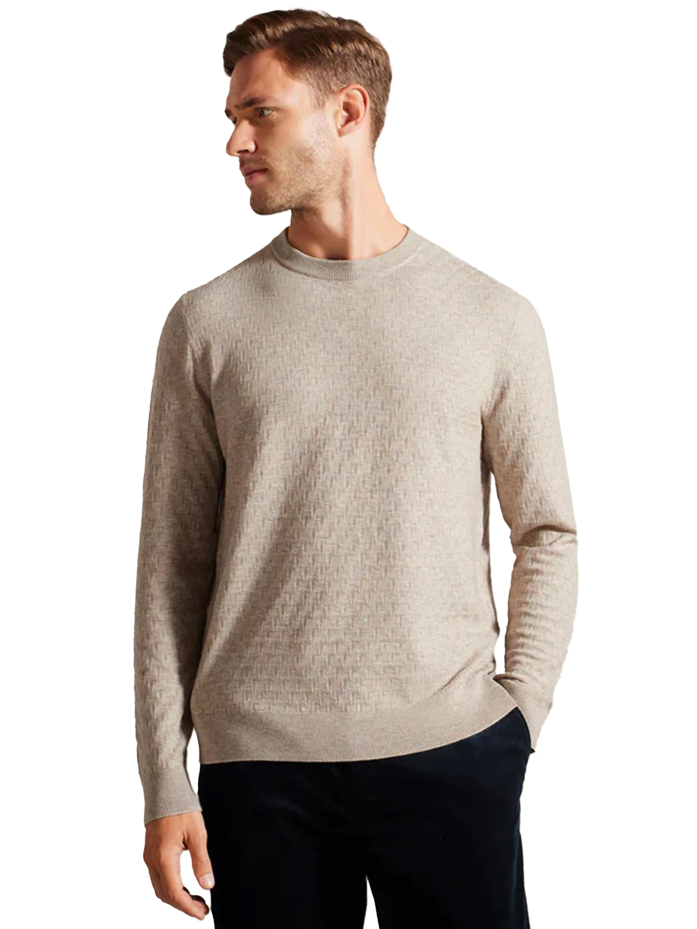Ted Baker | Mens Crew Neck Knit Jumper - Loung sold by Raw Denim