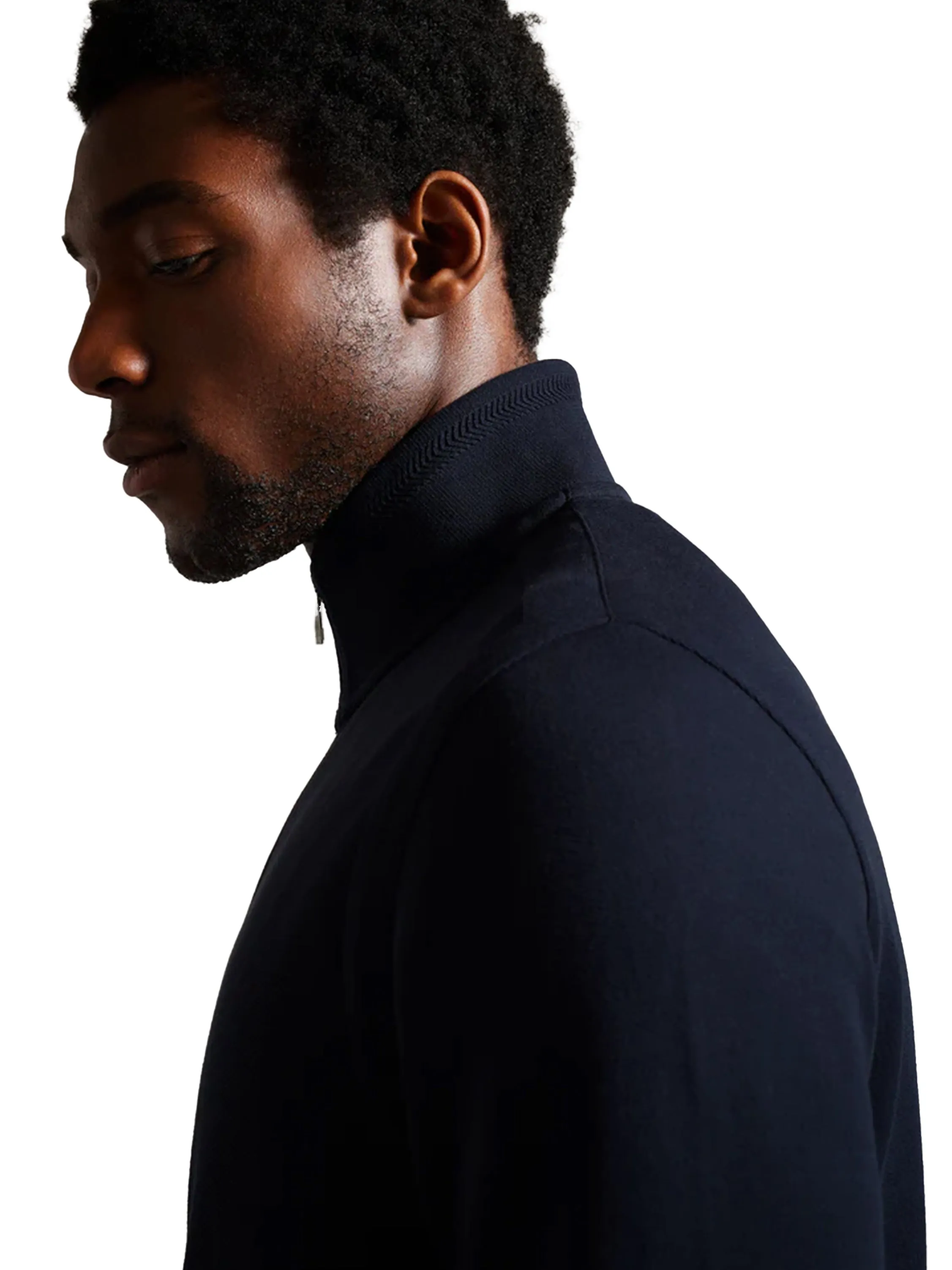 Ted Baker | Mens Full Zip Funnel Neck Jumper - Phloem sold by Raw Denim product image thumbnail 4