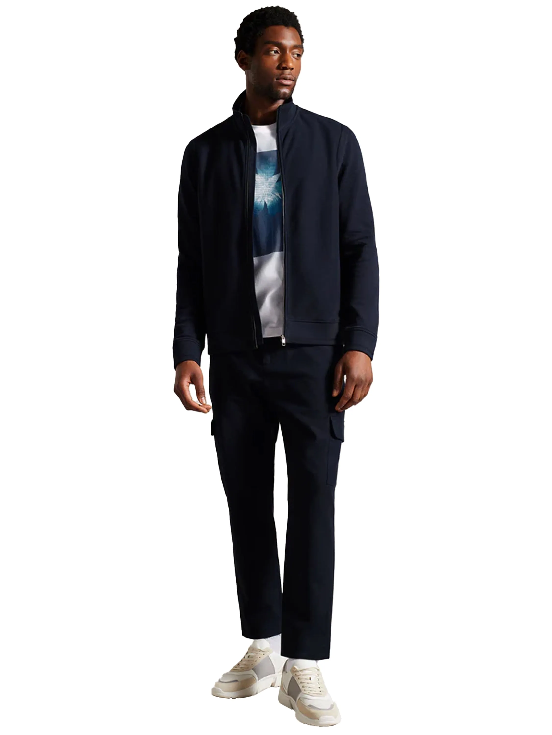 Ted Baker | Mens Full Zip Funnel Neck Jumper - Phloem sold by Raw Denim product image thumbnail 5