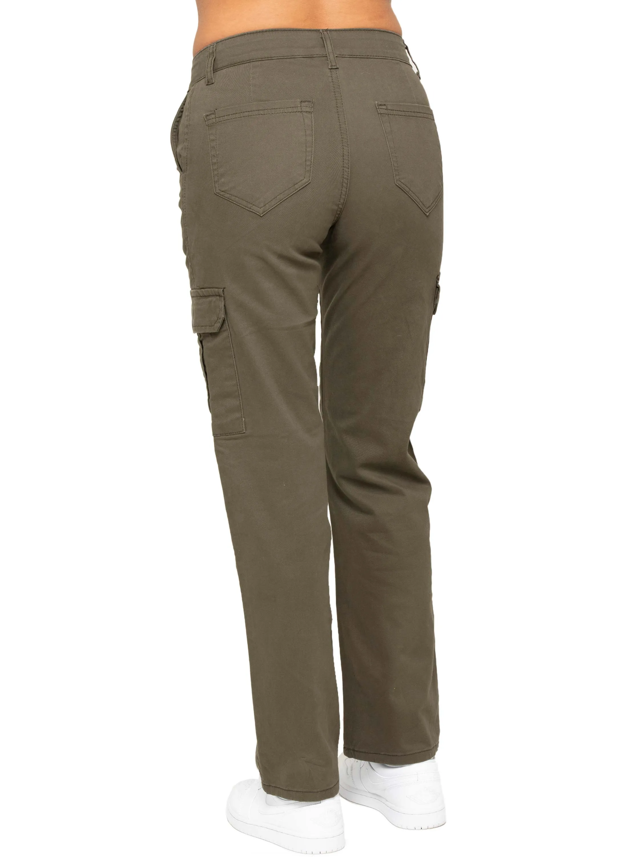 Enzo | Womens Stretch Cargo Jeans sold by Raw Denim product image thumbnail 2