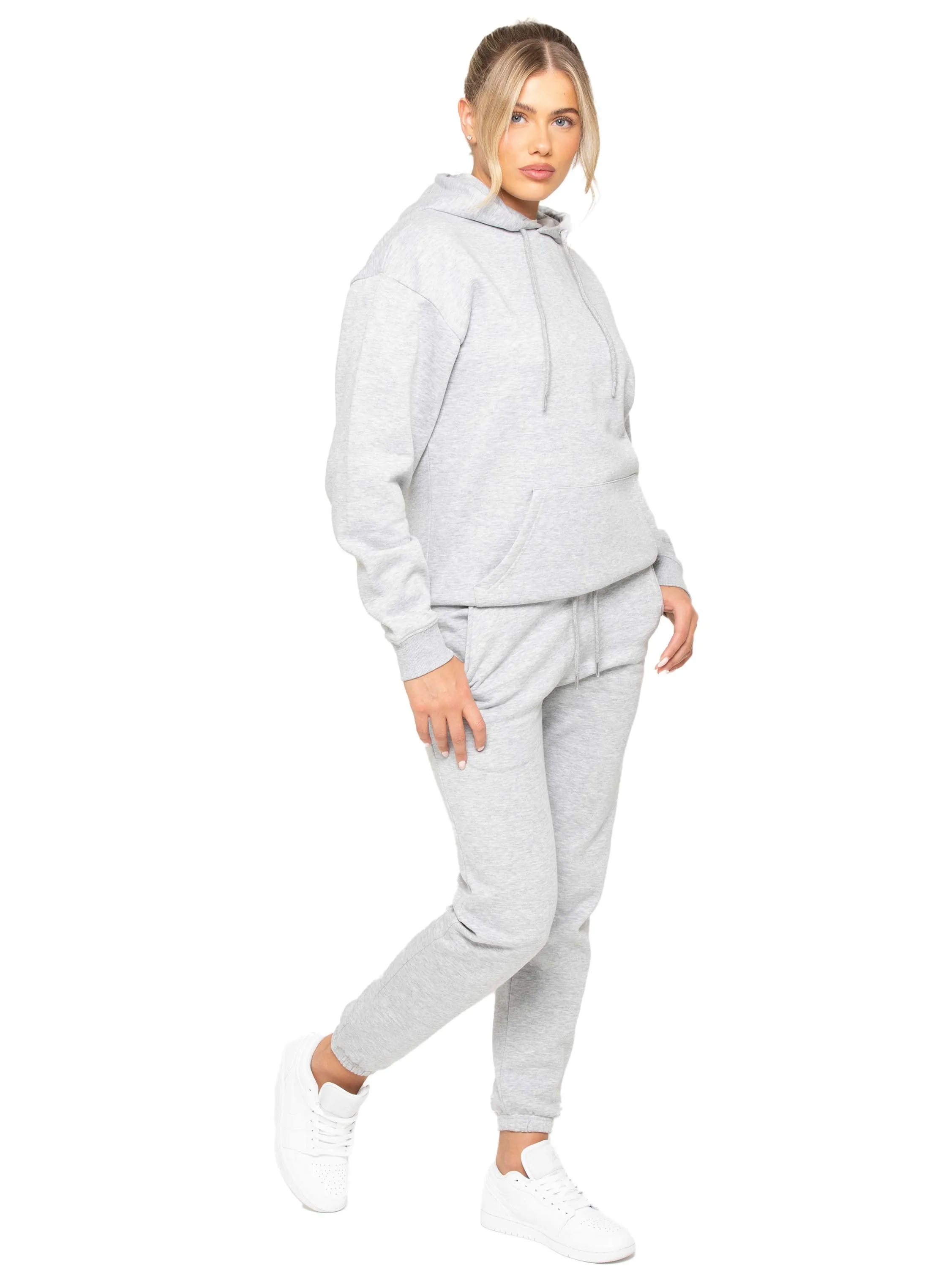 Enzo | Womens Oversized Pullover Hoodie Tracksuit Set sold by Raw Denim product image thumbnail 3