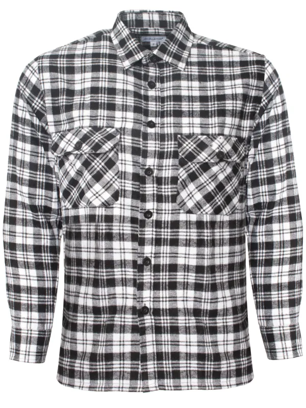 Mens Lumberjack Flannel Check Shirt sold by Raw Denim