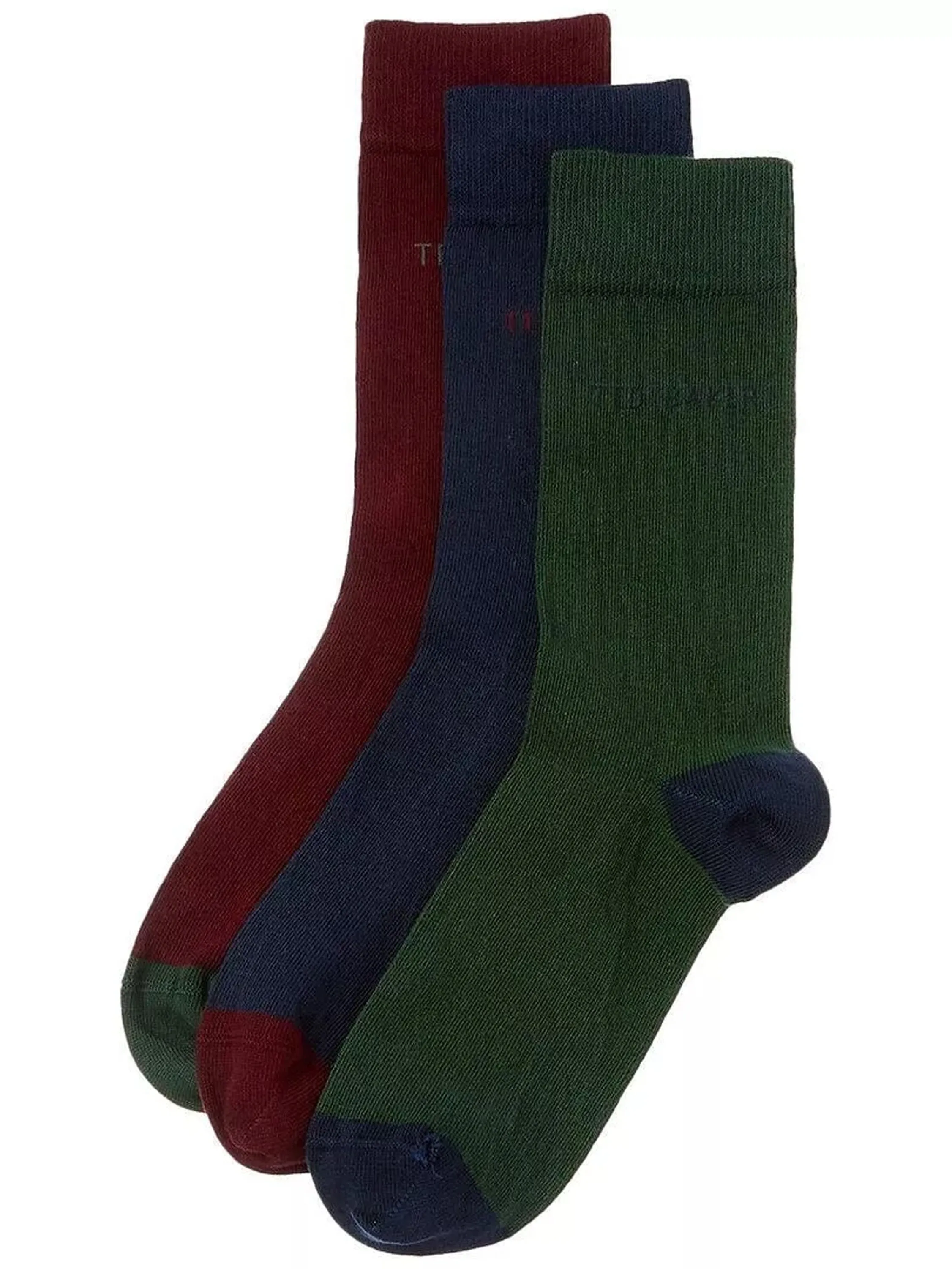 Ted Baker | Mens Three Pack Socks - Assorted sold by Raw Denim