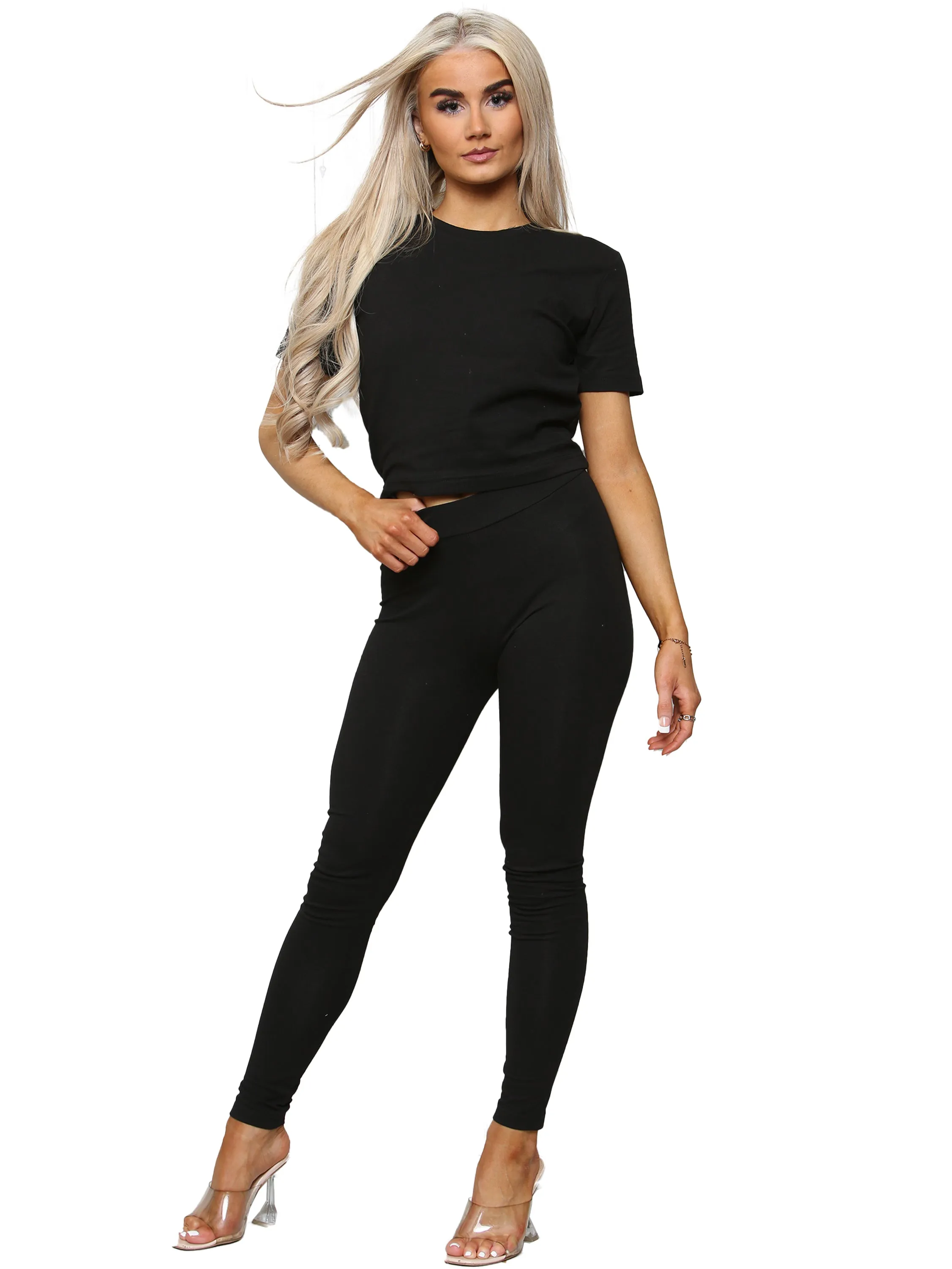 Womens Stretch Leggings sold by Raw Denim product image thumbnail 4