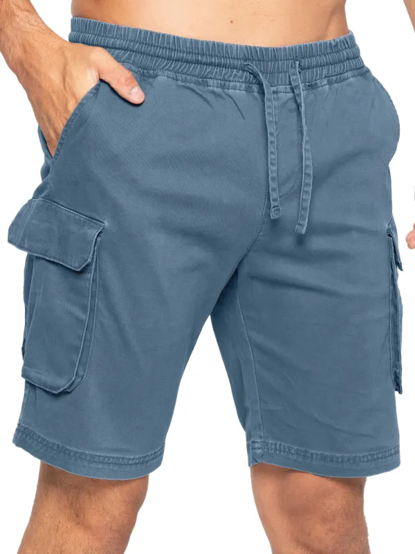 Enzo | Mens Cargo Summer Shorts sold by Raw Denim