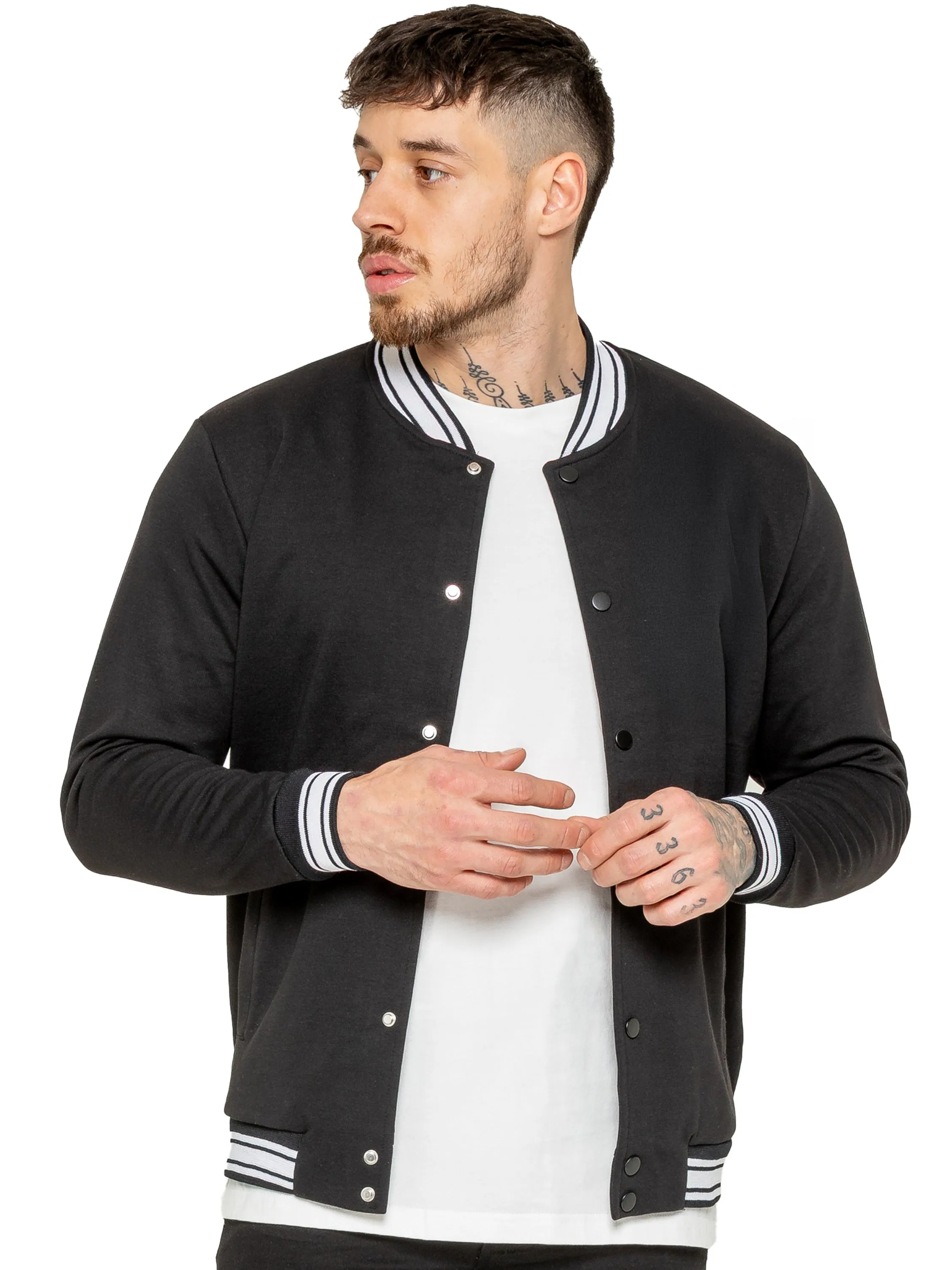 Enzo Milano | Mens Bomber Jacket sold by Raw Denim product image thumbnail 2