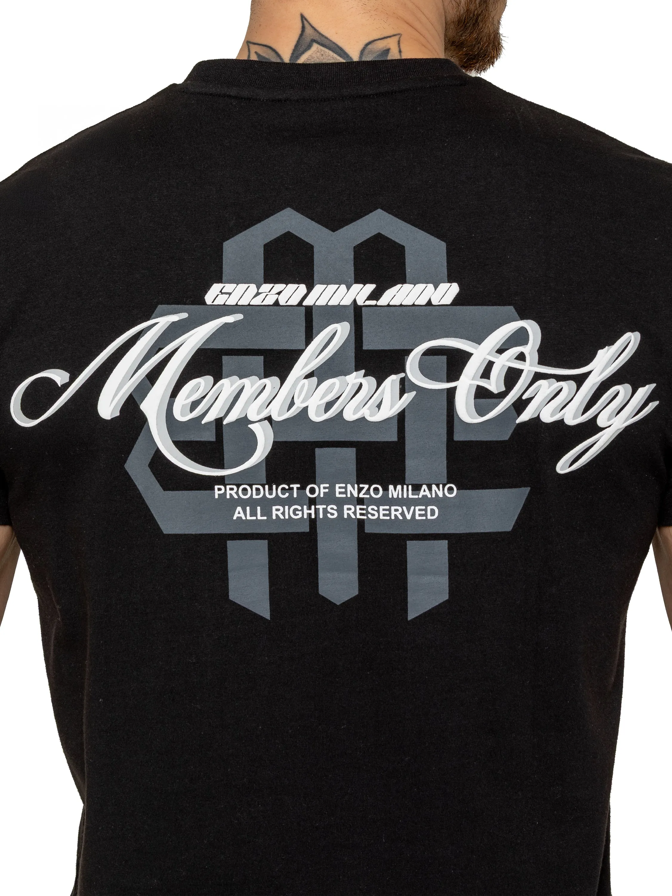 Enzo | Mens Printed T-Shirt sold by Raw Denim product image thumbnail 5