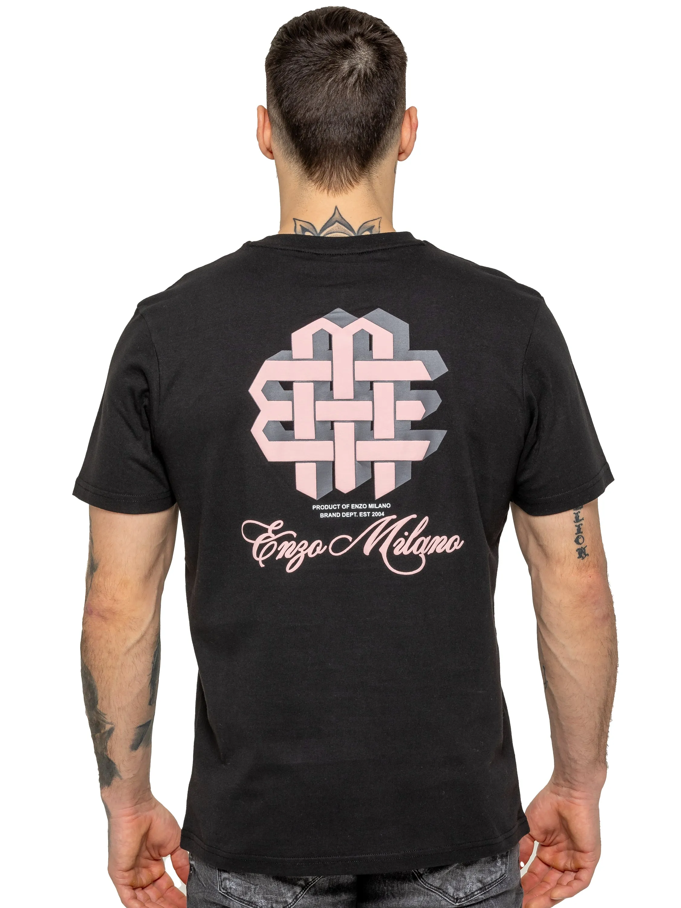 Enzo | Mens Printed T-Shirt sold by Raw Denim product image thumbnail 2