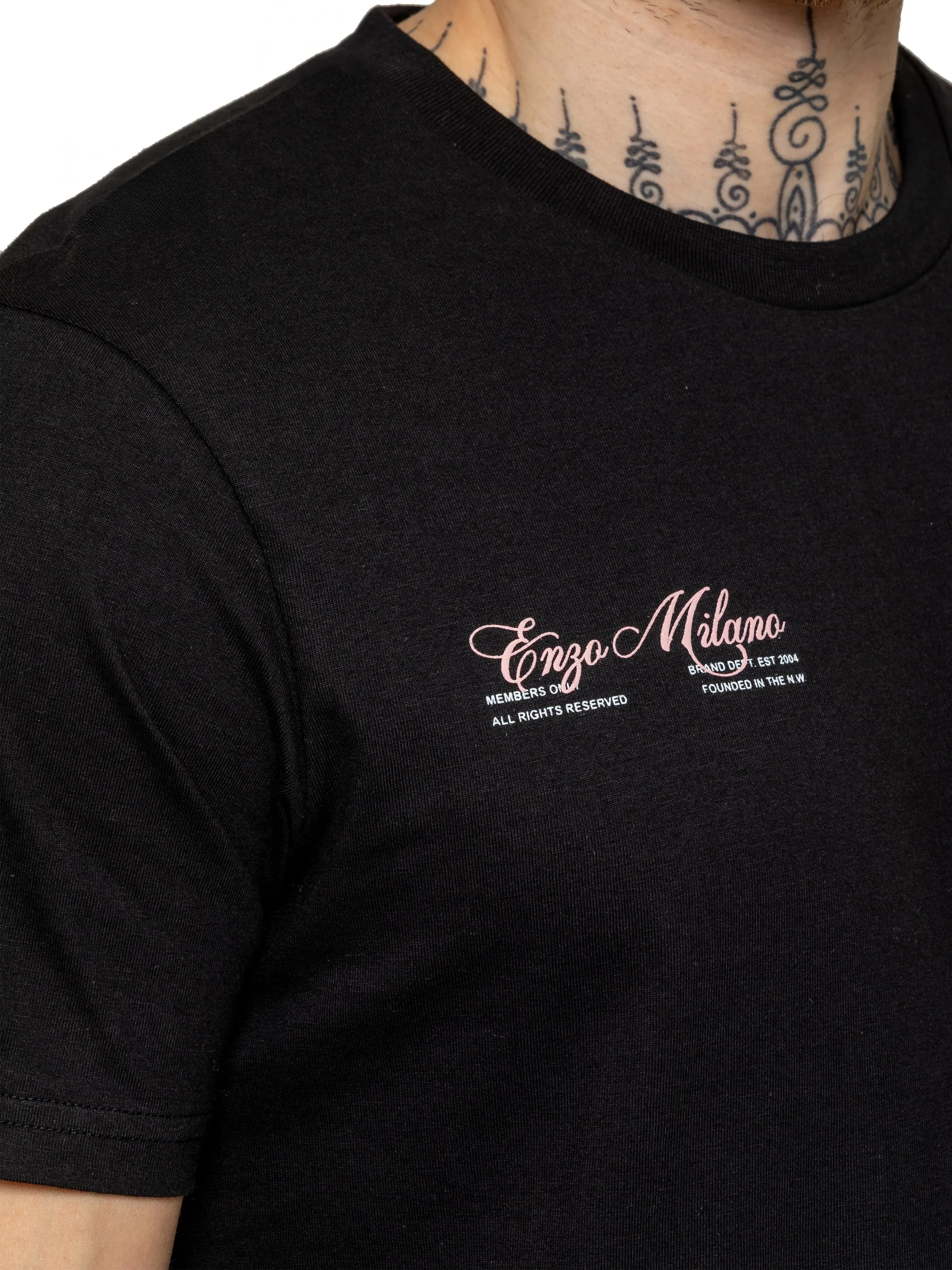 Enzo | Mens Printed T-Shirt sold by Raw Denim product image thumbnail 4