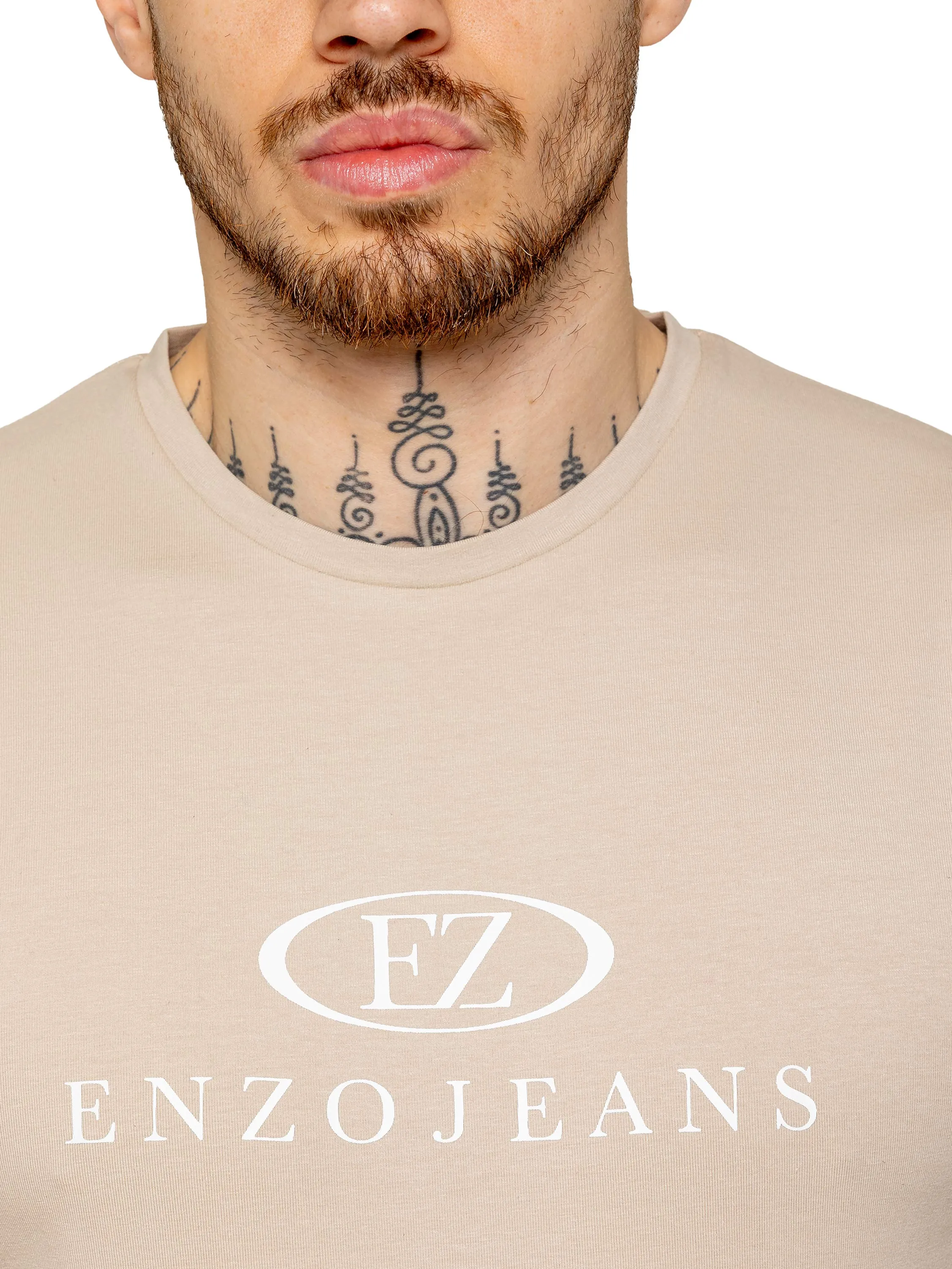 Enzo | Mens Gym T-Shirt sold by Raw Denim product image thumbnail 3