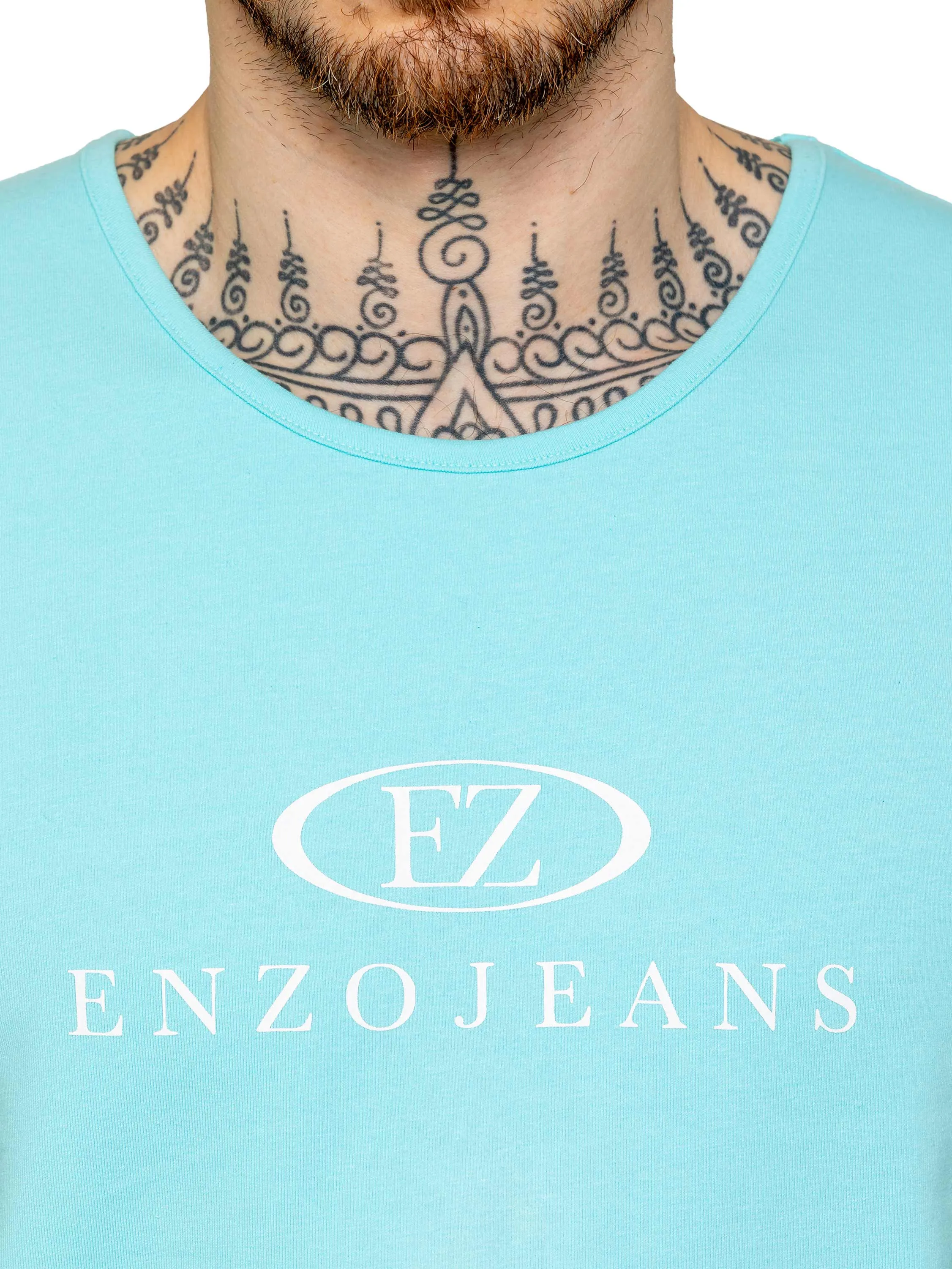 Enzo | Mens Gym Vest sold by Raw Denim product image thumbnail 3