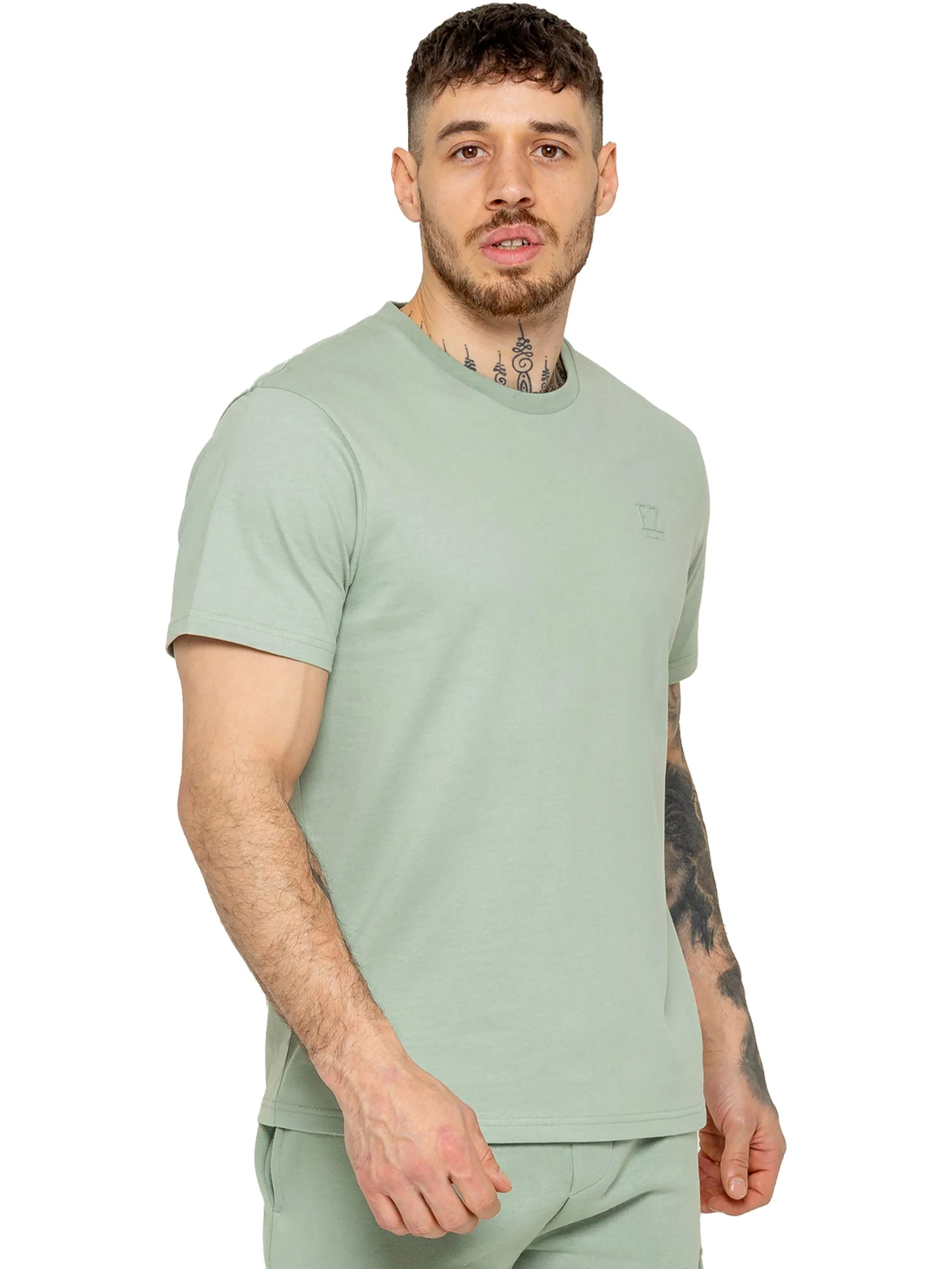 Enzo | Mens Crew Neck T-Shirt sold by Raw Denim product image thumbnail 2