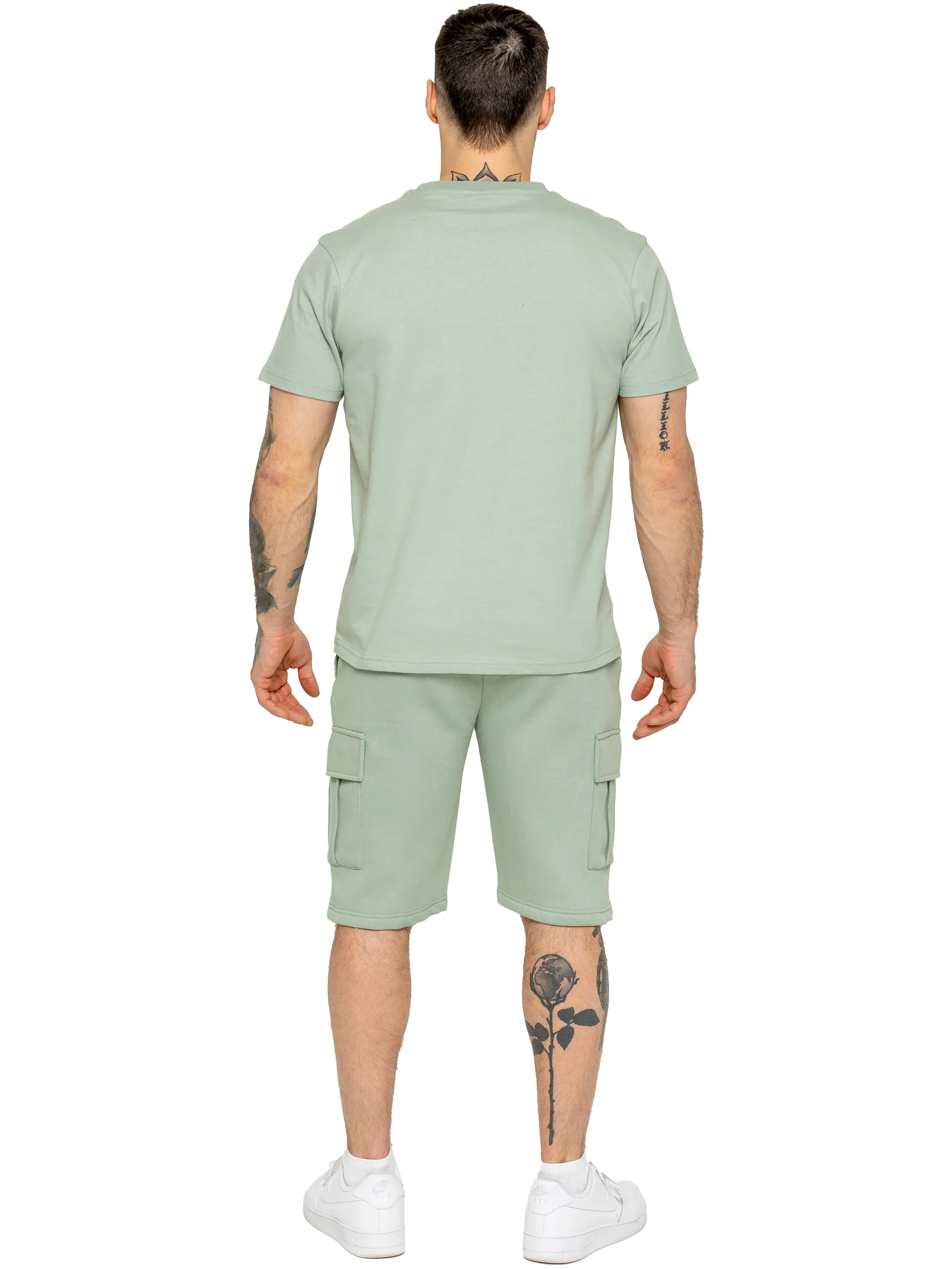 Enzo | Mens Crew Neck T-Shirt sold by Raw Denim product image thumbnail 4
