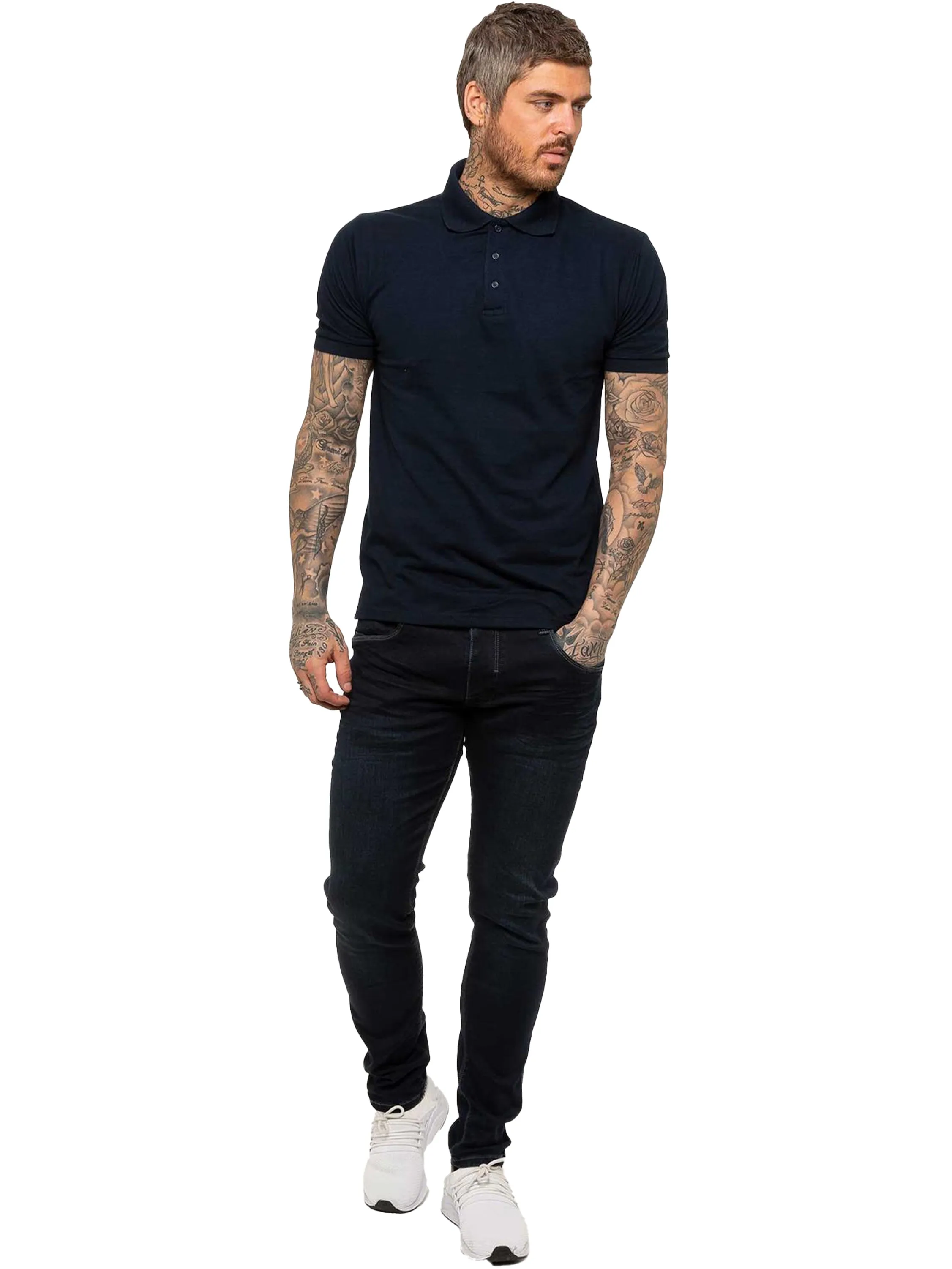 Mens Polo T-Shirt sold by Raw Denim product image thumbnail 4