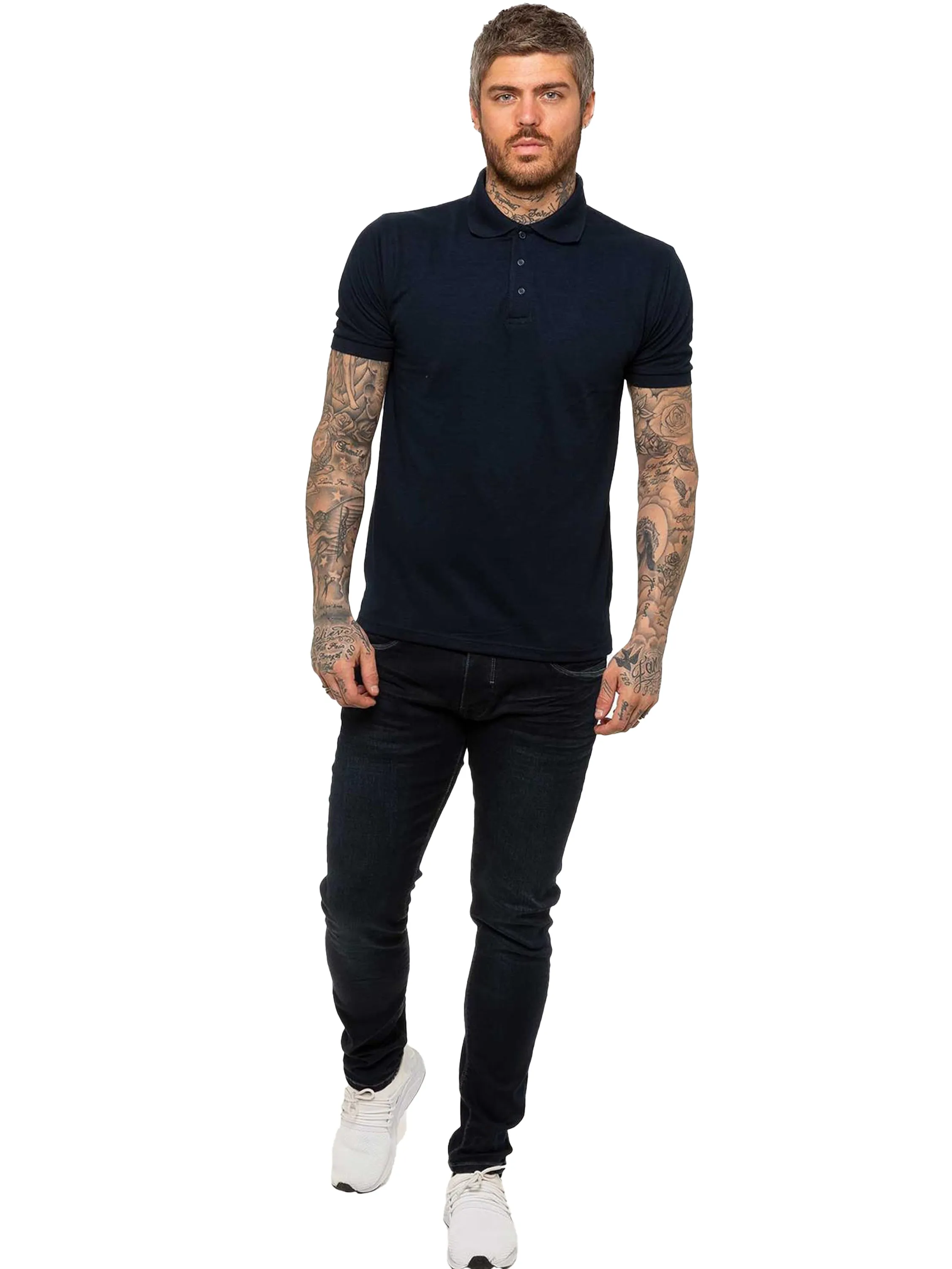 Mens Polo T-Shirt sold by Raw Denim product image thumbnail 2