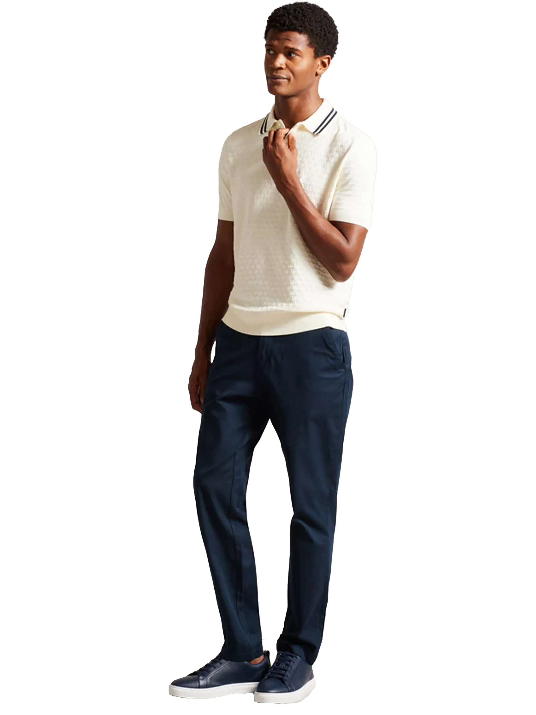 Ted Baker | Mens Stitched Polo Shirt sold by Raw Denim product image thumbnail 5